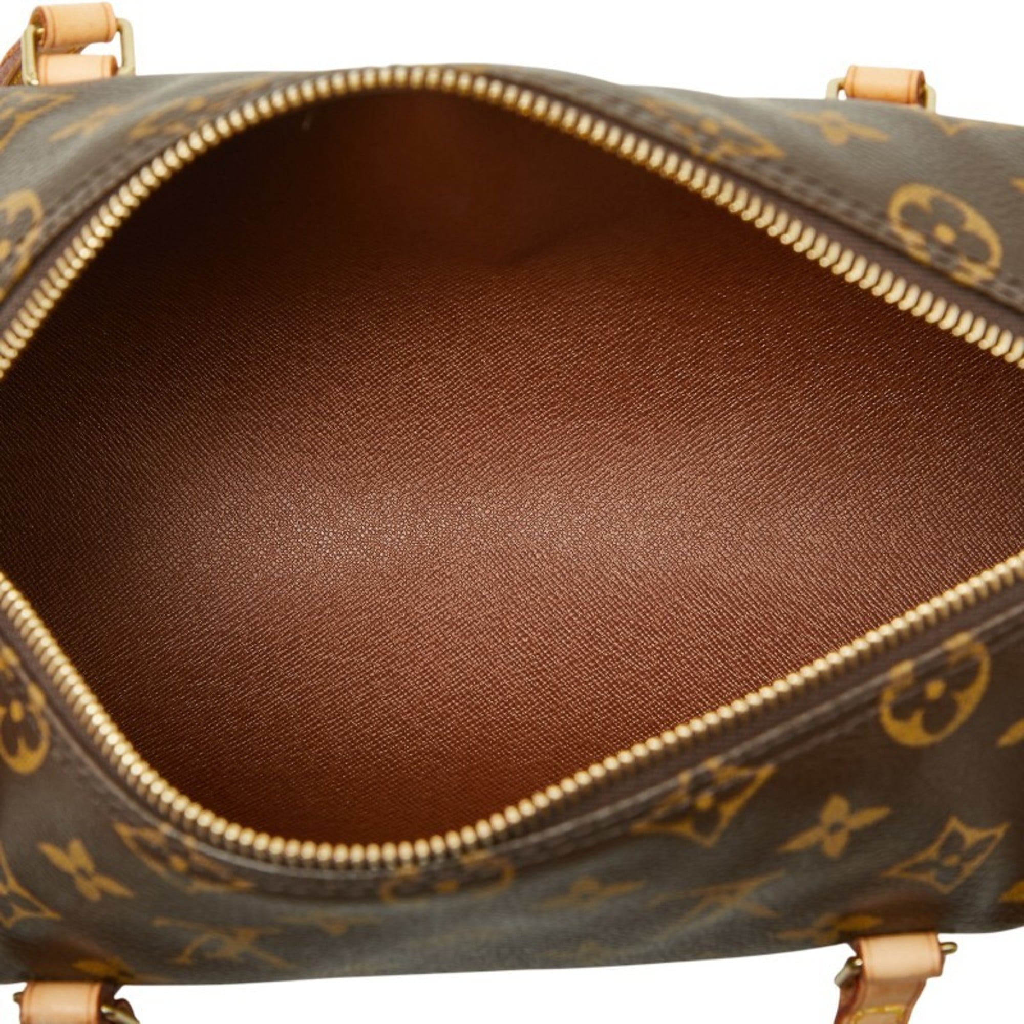 Louis Vuitton Monogram Brown Pvc Leather Handbag