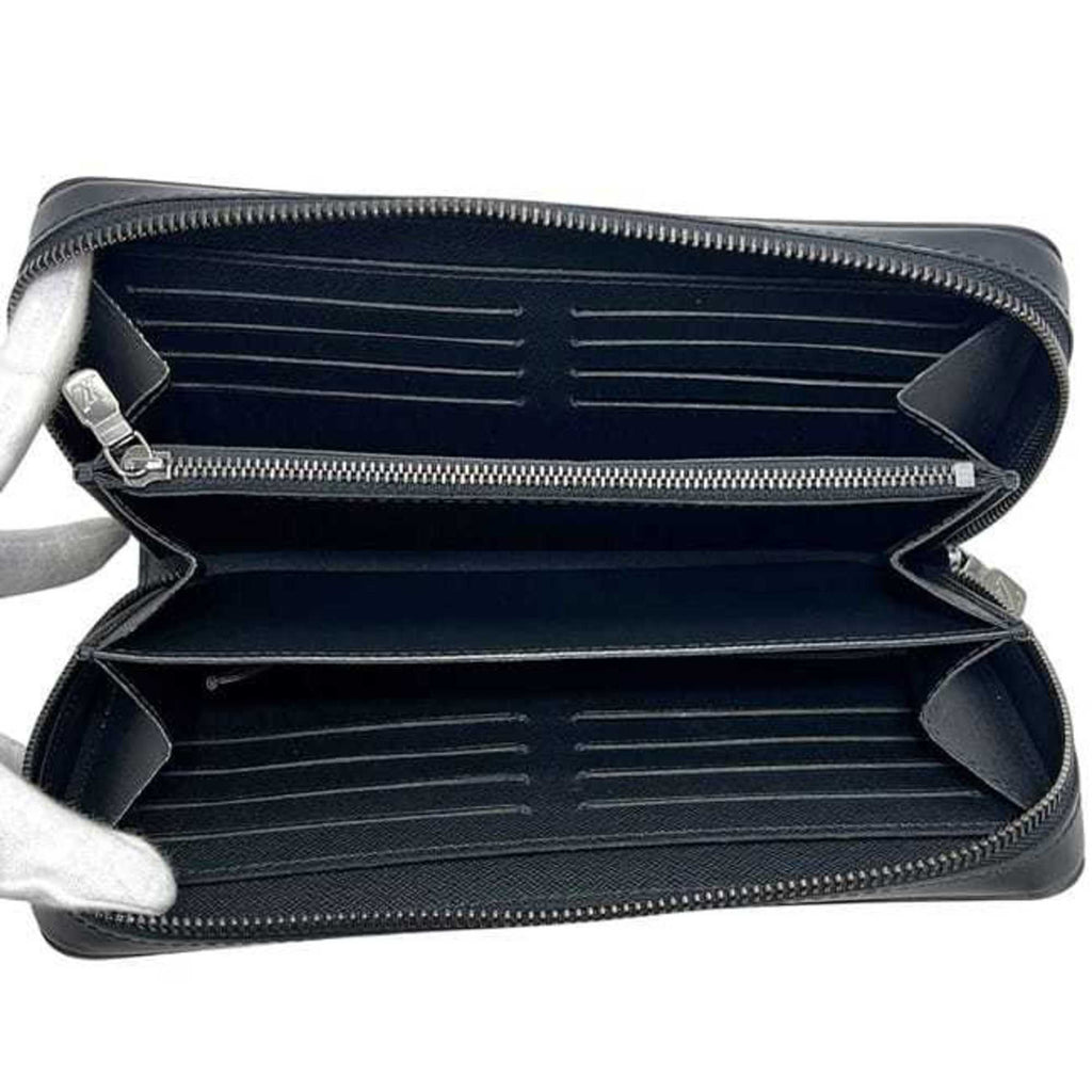 Louis Vuitton Black Monogram Eclipse Monogram Eclipse Long Wallet