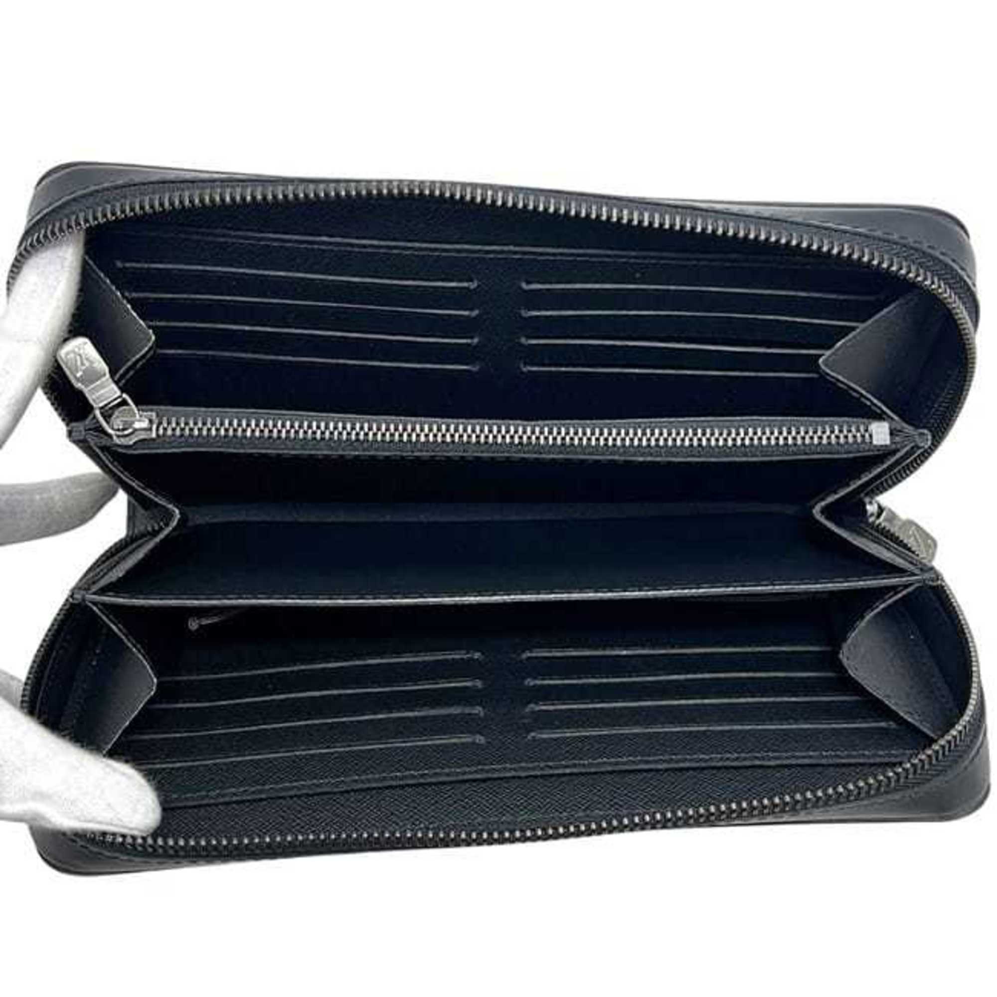 Louis Vuitton Black Monogram Eclipse Monogram Eclipse Long Wallet