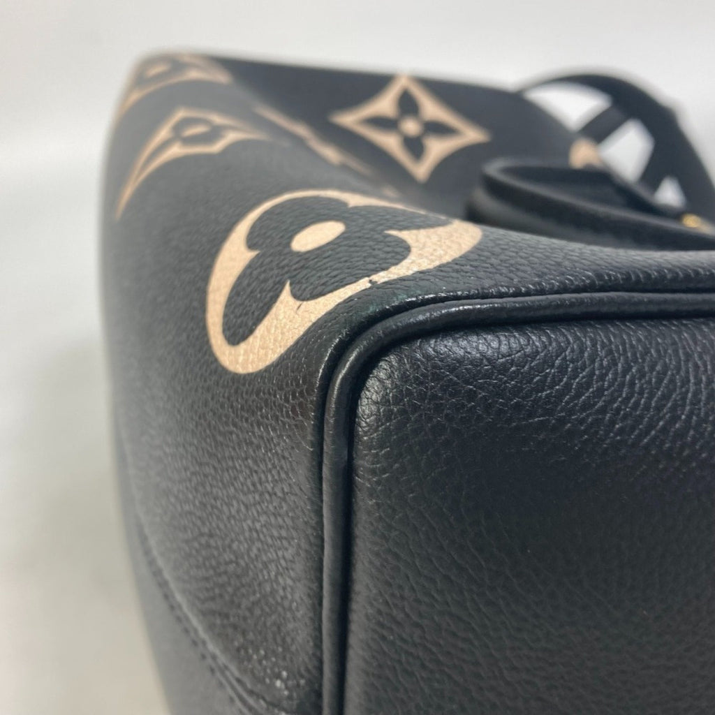 Louis Vuitton Black Monogram Empreinte Boston Bag Handbag Shoulder Bag