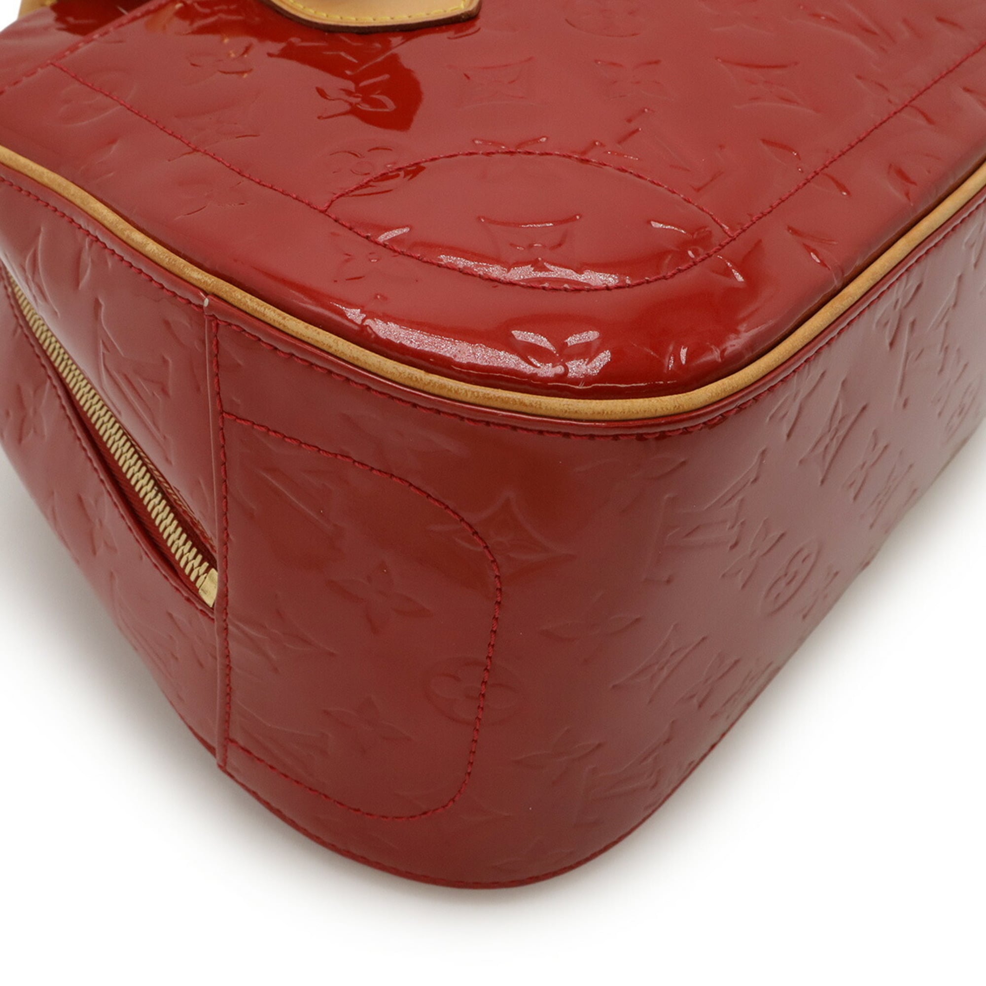 Louis Vuitton Monogram Vernis Pomme D'amour Handbag Tote Bag