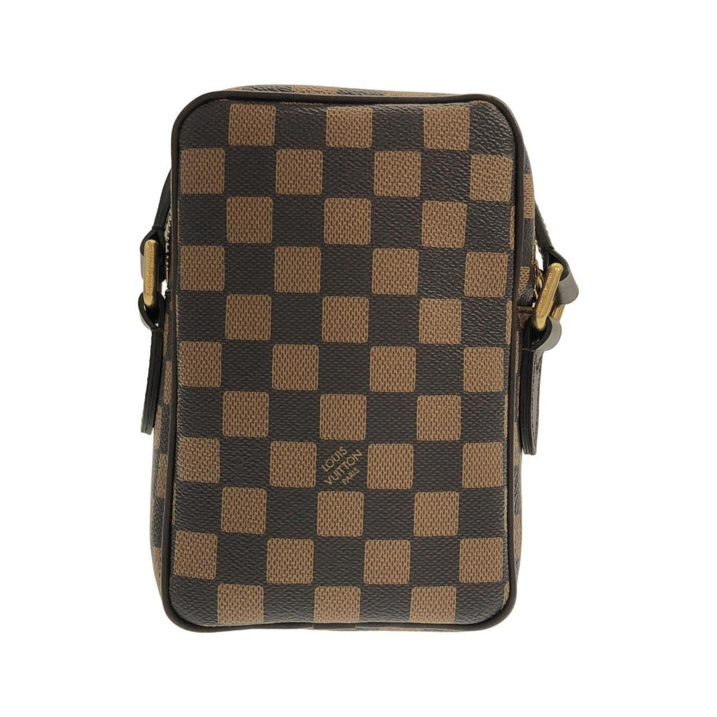Louis Vuitton Brown Coated Canvas Shoulder Bag