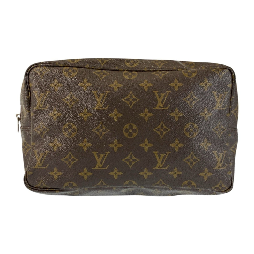 Louis Vuitton Brown Pvc Pouch