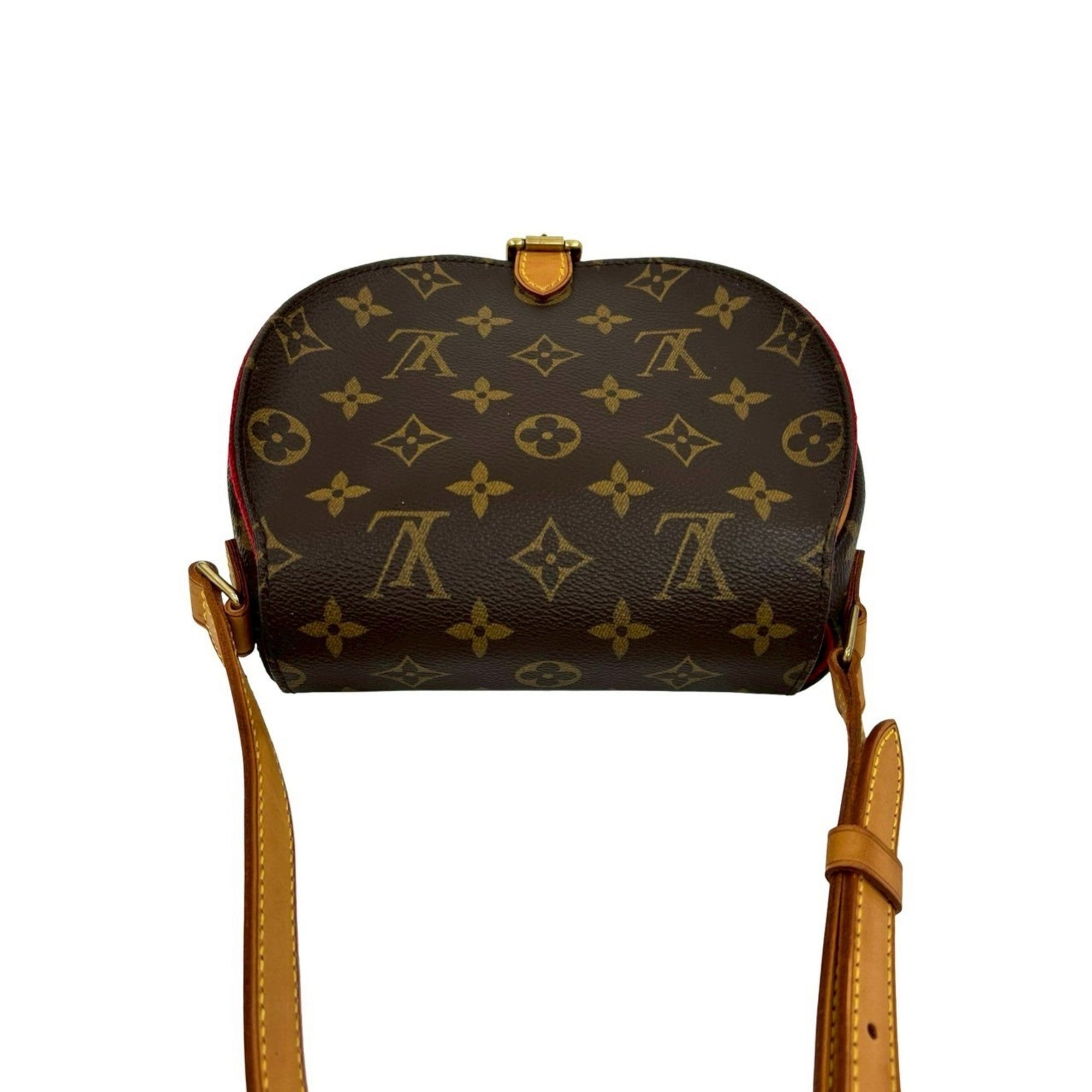 Louis Vuitton Brown Leather Pvc Pochette Shoulder Bag