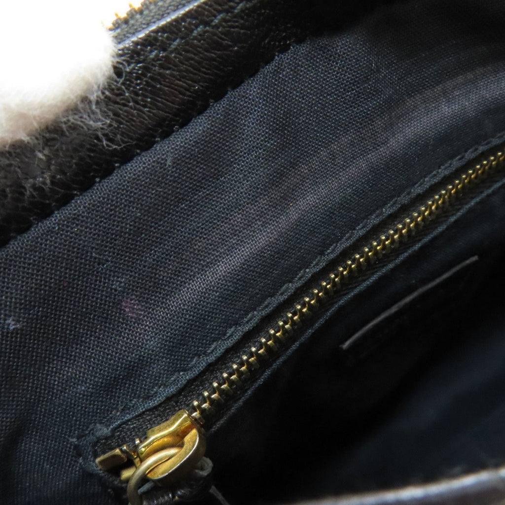 Balenciaga Black Leather Hand