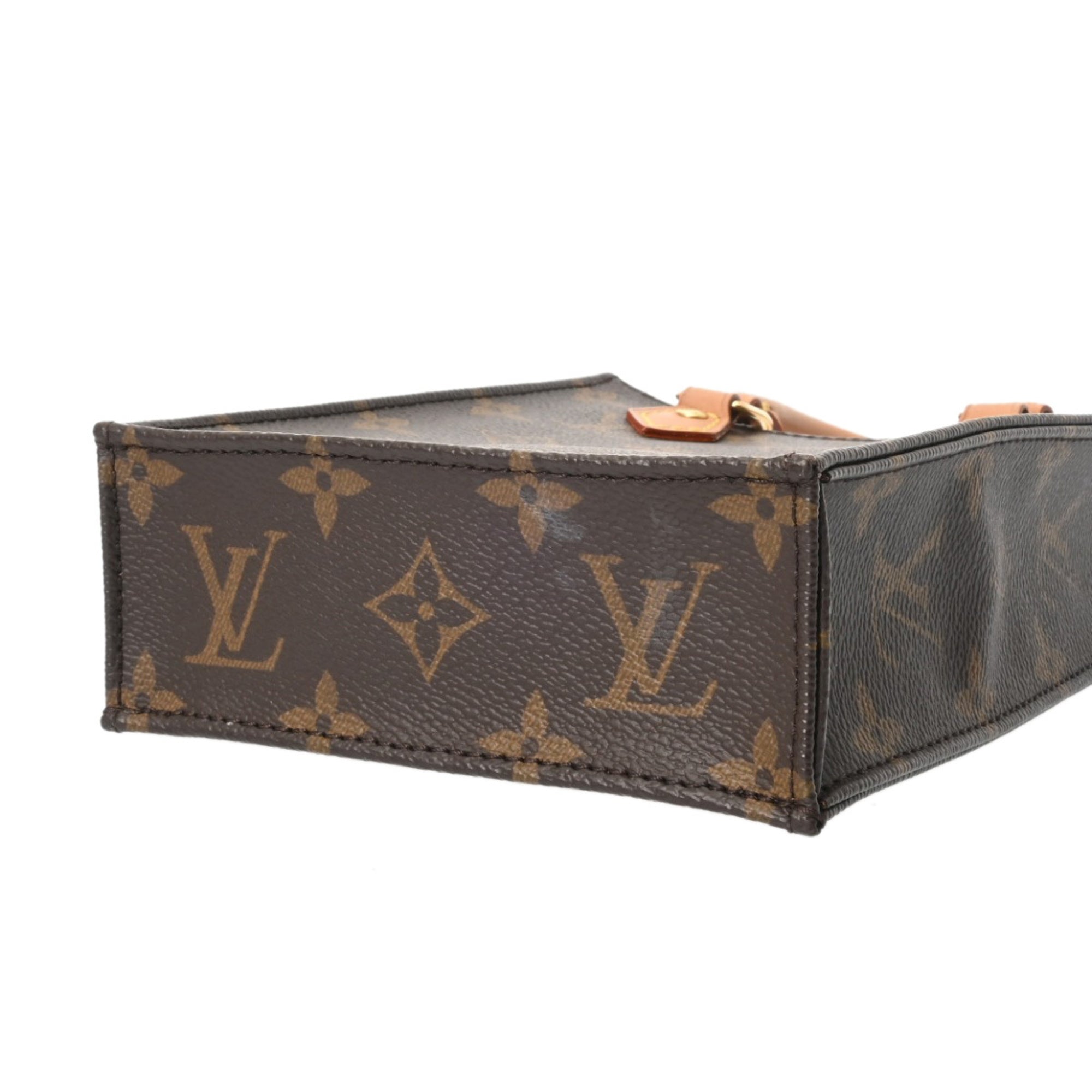 Louis Vuitton Brown Monogram Canvas Handbag