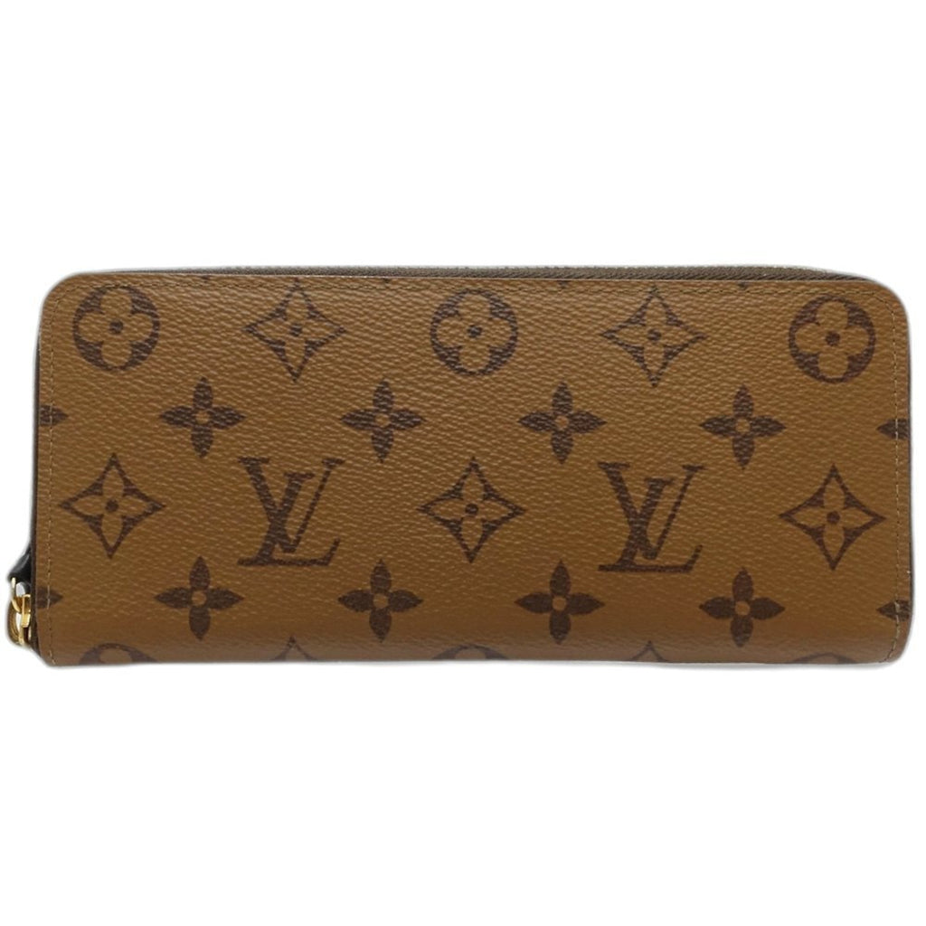 Louis Vuitton Monogram Reverse Brown Canvas Long Wallet