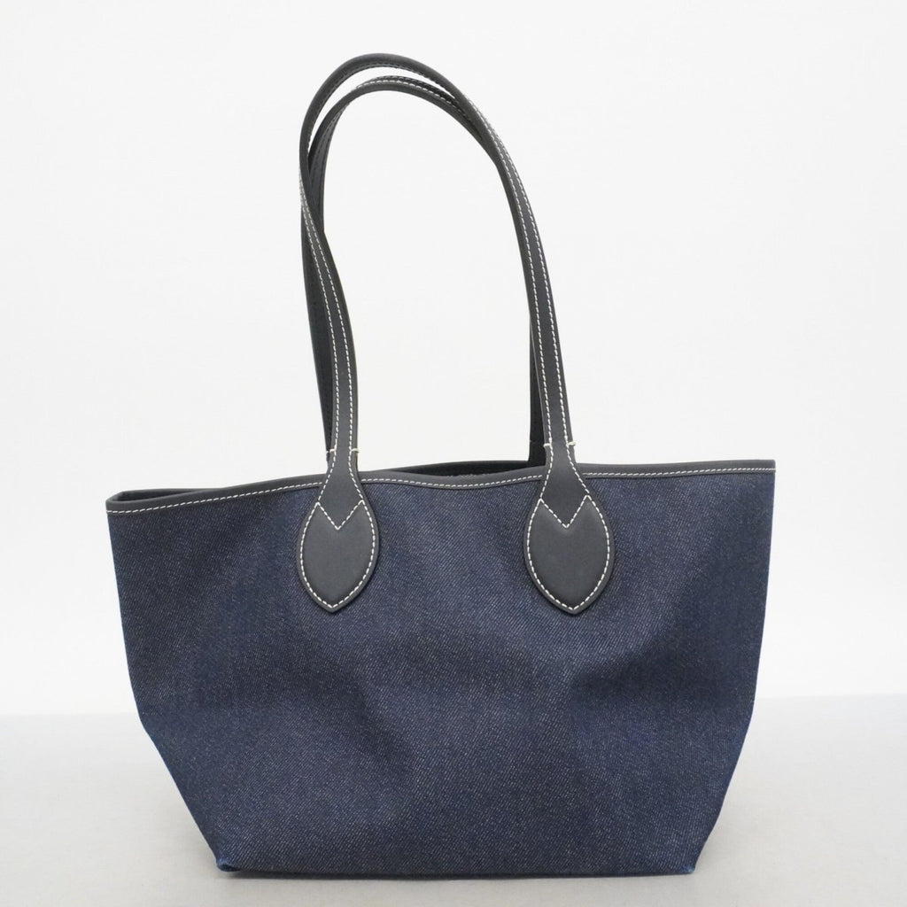 Gucci Navy Denim Tote Bag (Pre-Owned)