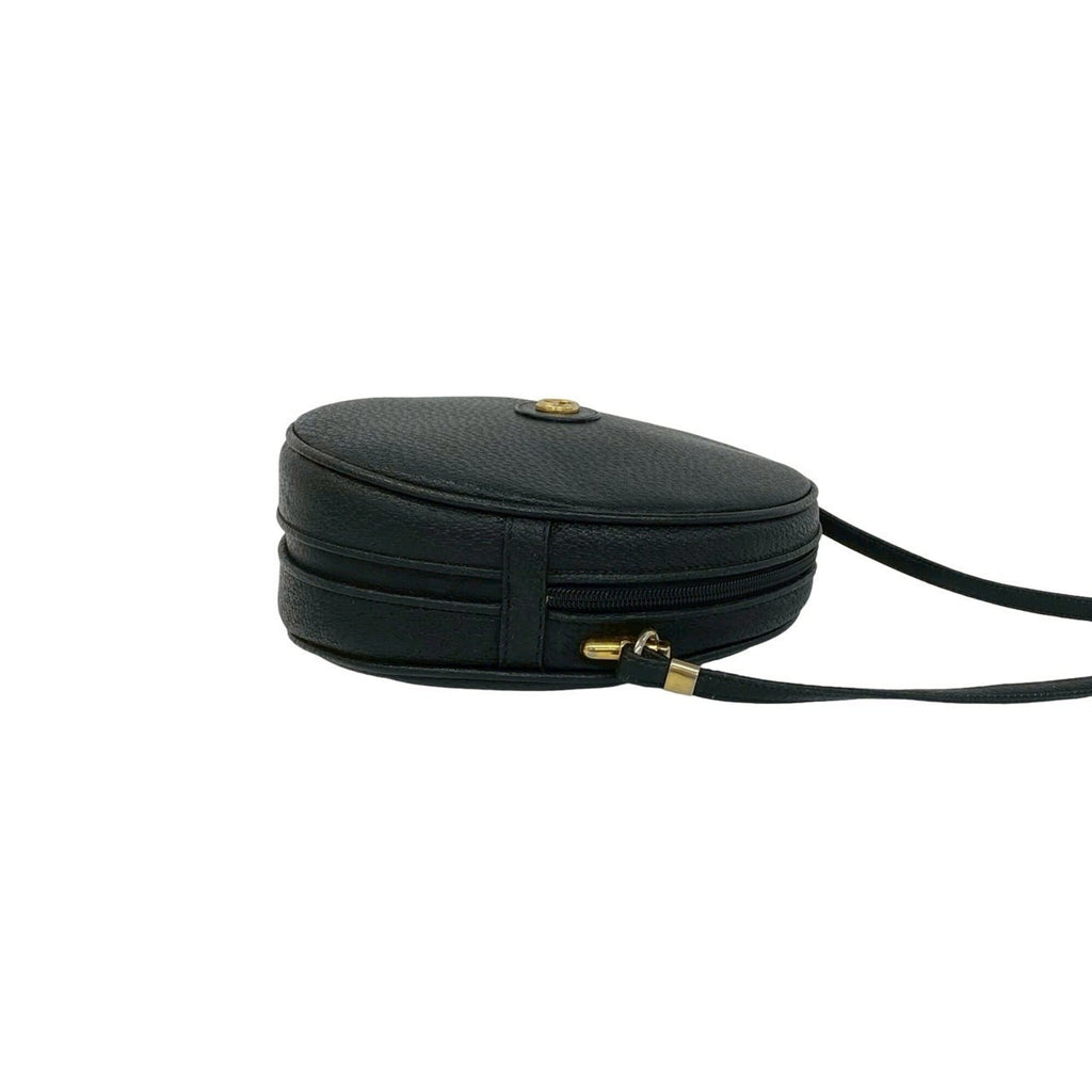 Gucci Black Leather Pochette Shoulder Bag (Pre-Owned)