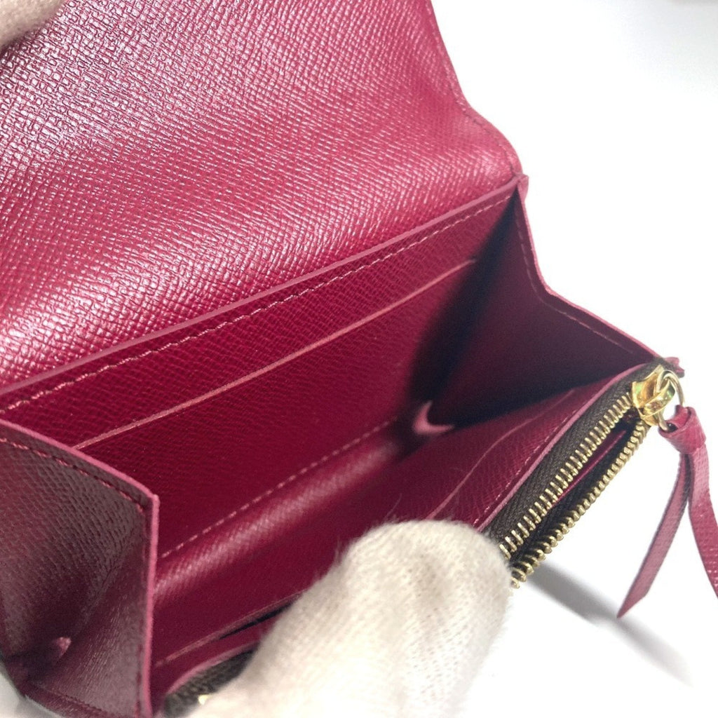 Louis Vuitton Brown Pink Metal Wallet