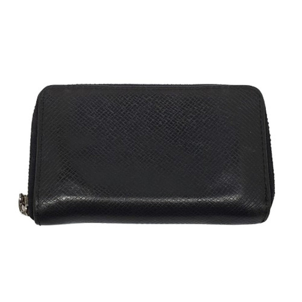 Louis Vuitton Taiga Black Taiga Leather Coin Purse/Coin Case