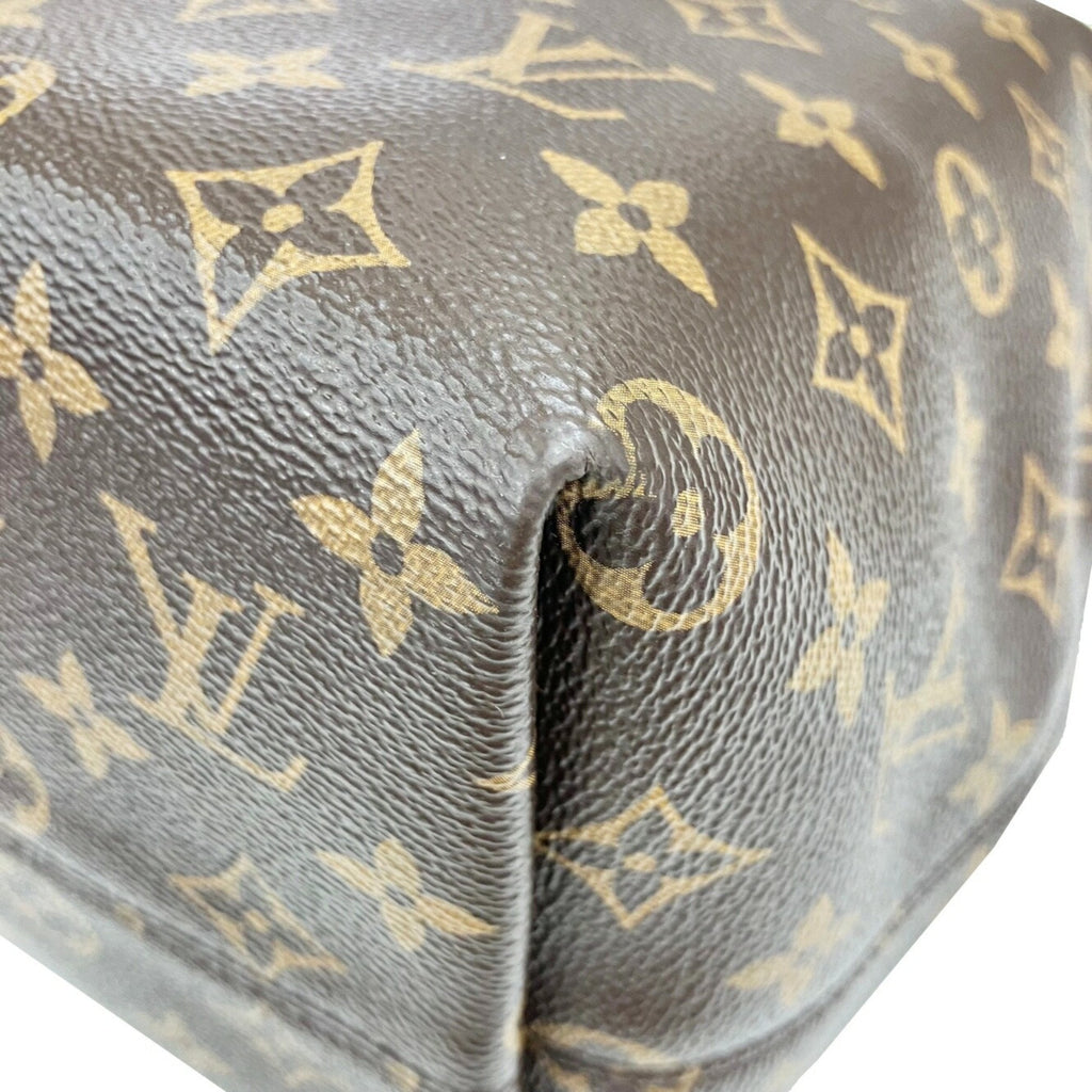 Louis Vuitton Brown Monogram Handbag Tote Bag