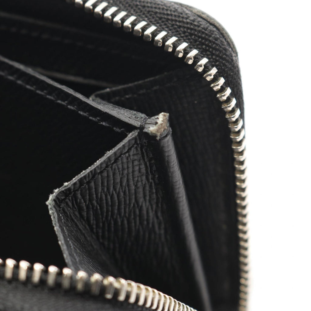 Louis Vuitton Black Taiga Leather Coin Purse/Coin Case