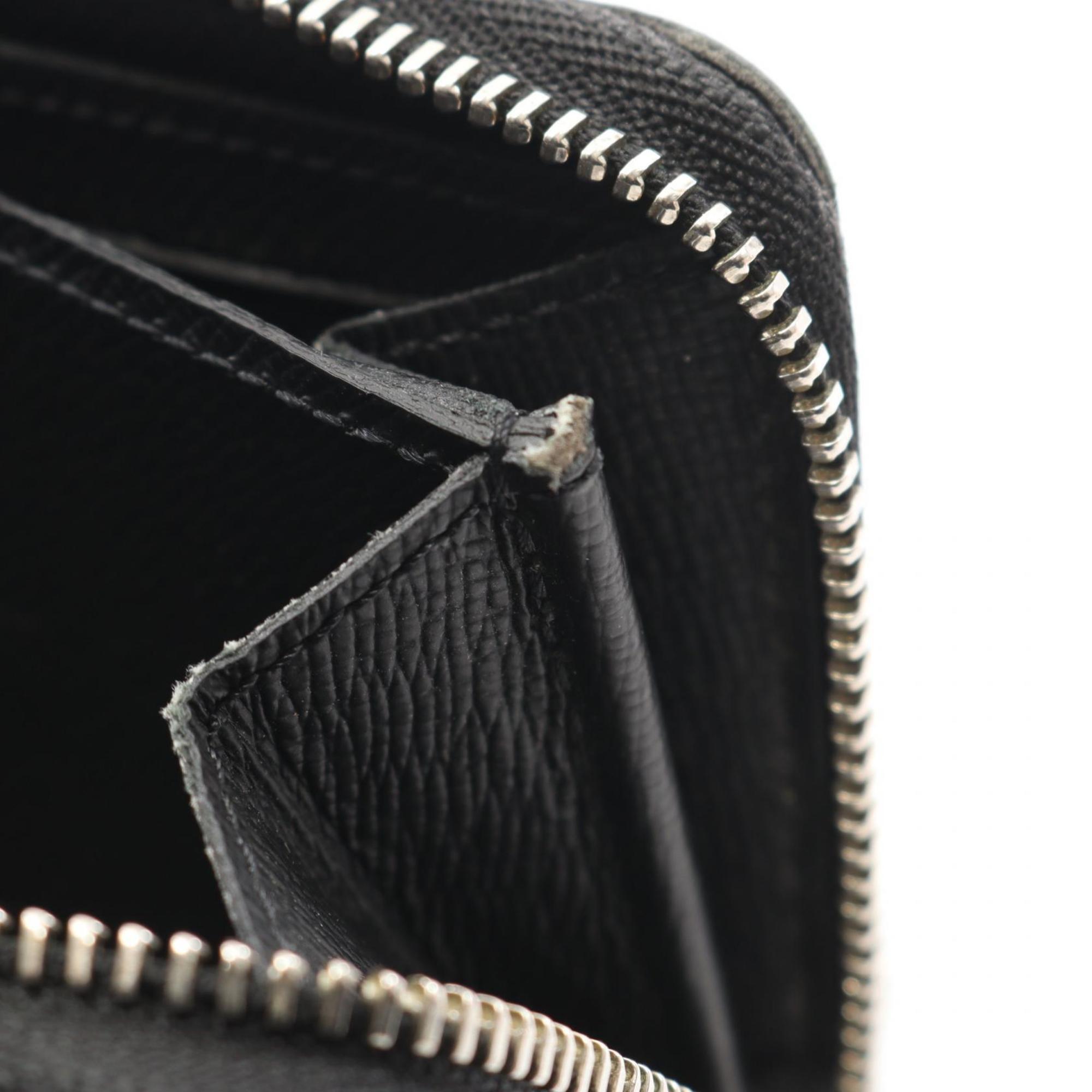 Louis Vuitton Black Taiga Leather Coin Purse/Coin Case