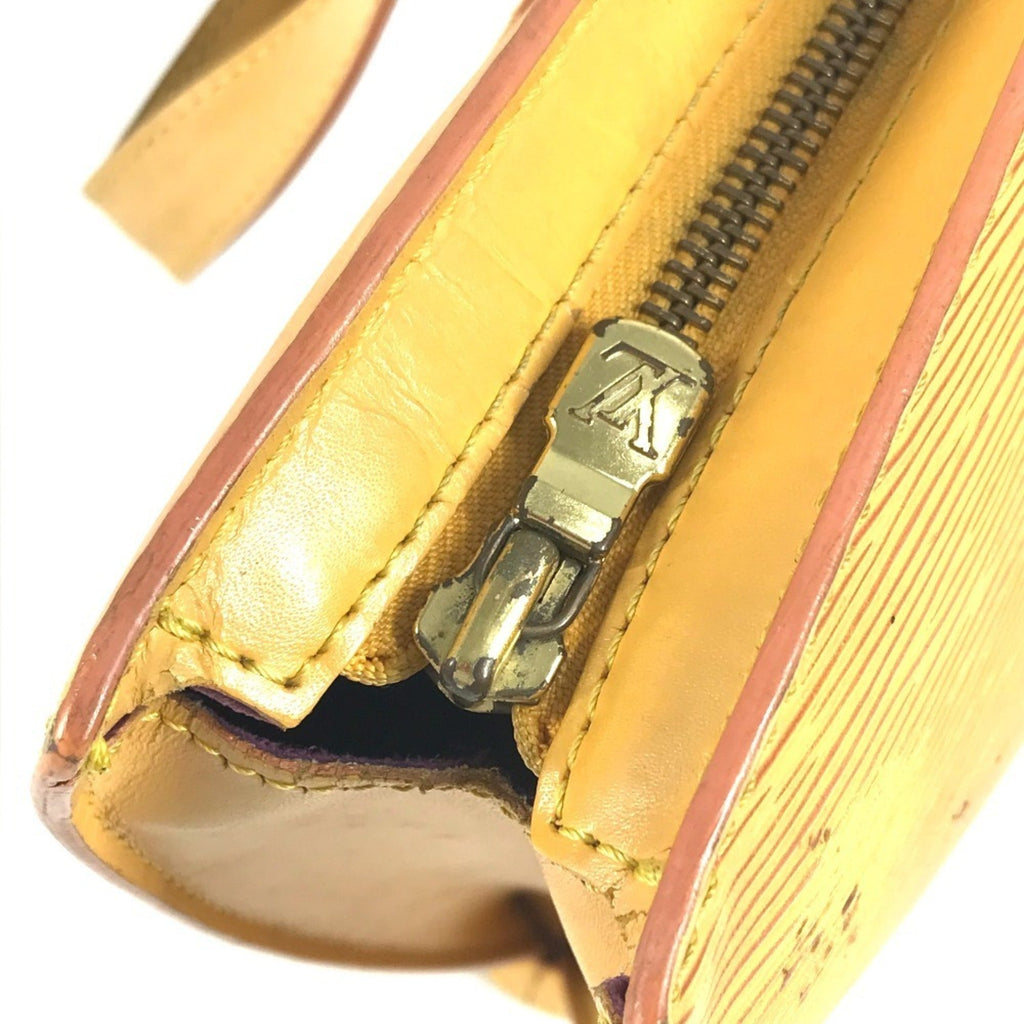 Louis Vuitton Yellow Epi Leather Handbag Tote Bag