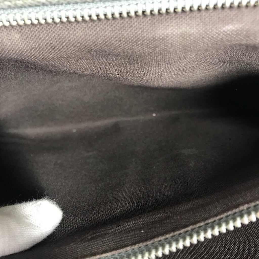 Louis Vuitton Glacier Gray Taiga Leather Briefcase Shoulder Bag