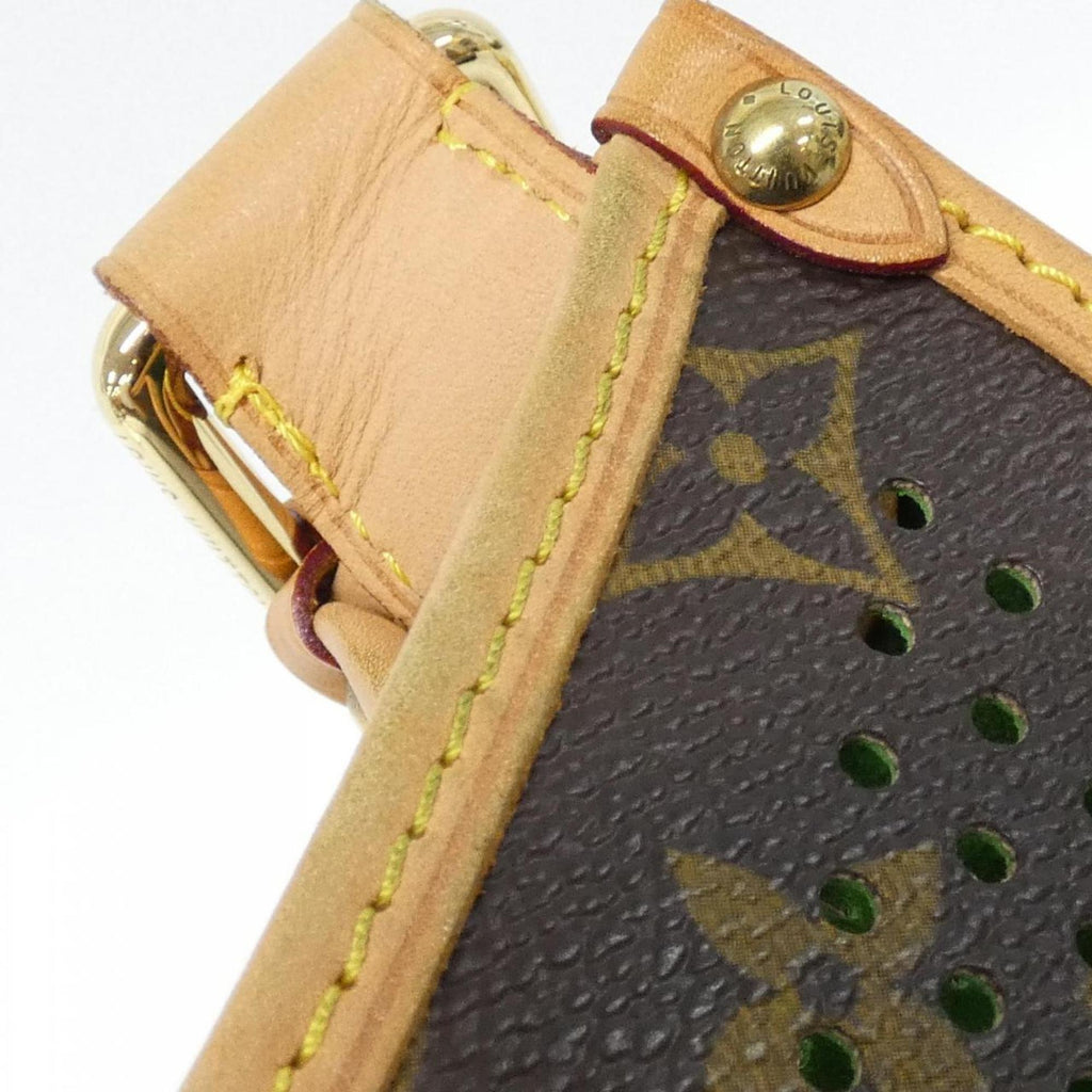 Louis Vuitton Brown Coated Canvas Shoulder Bag