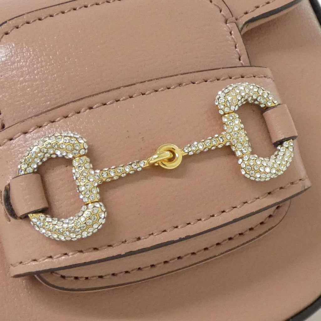 Gucci Dusty Pink Leather Shoulder Bag (Pre-Owned)
