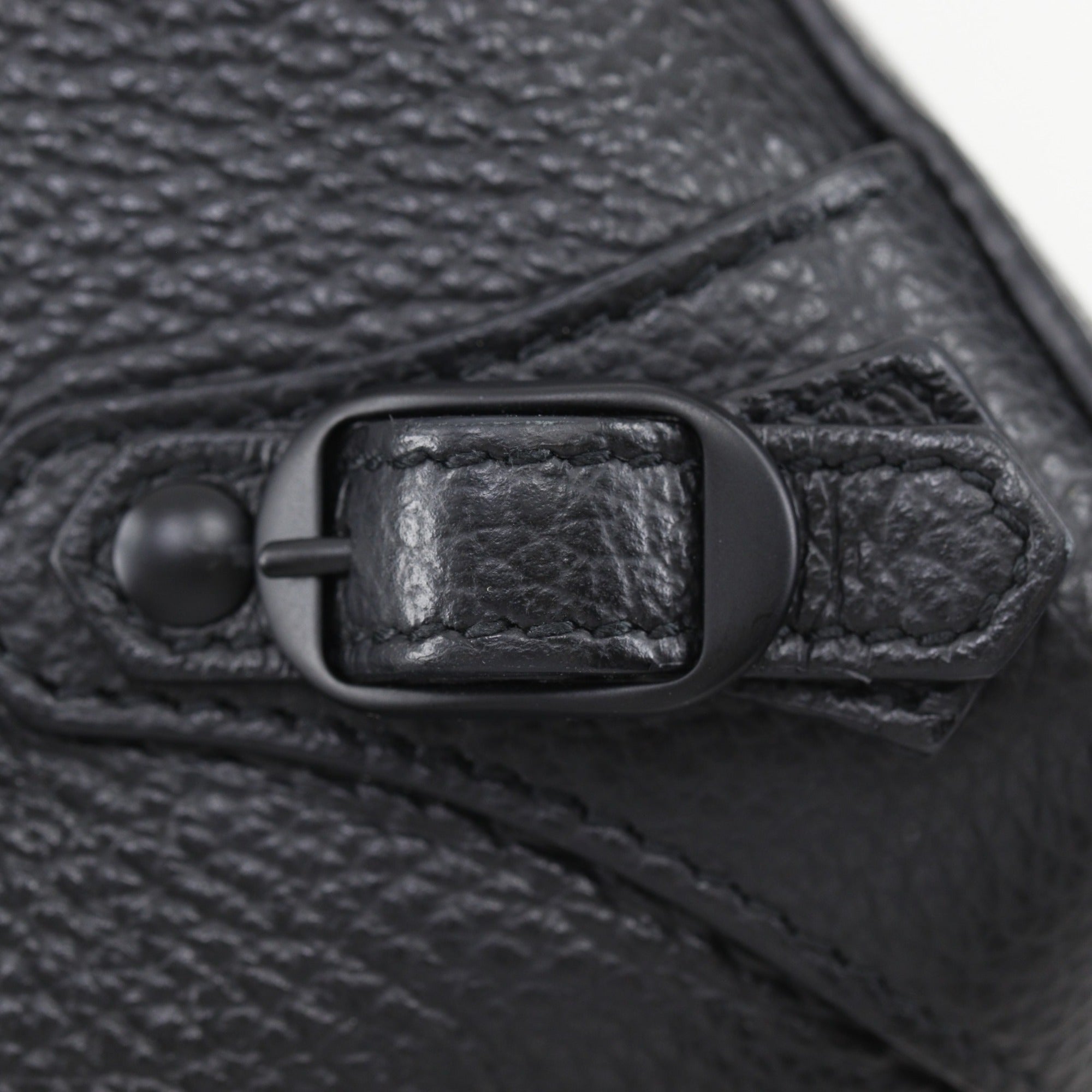 Balenciaga Black Leather Shoulder