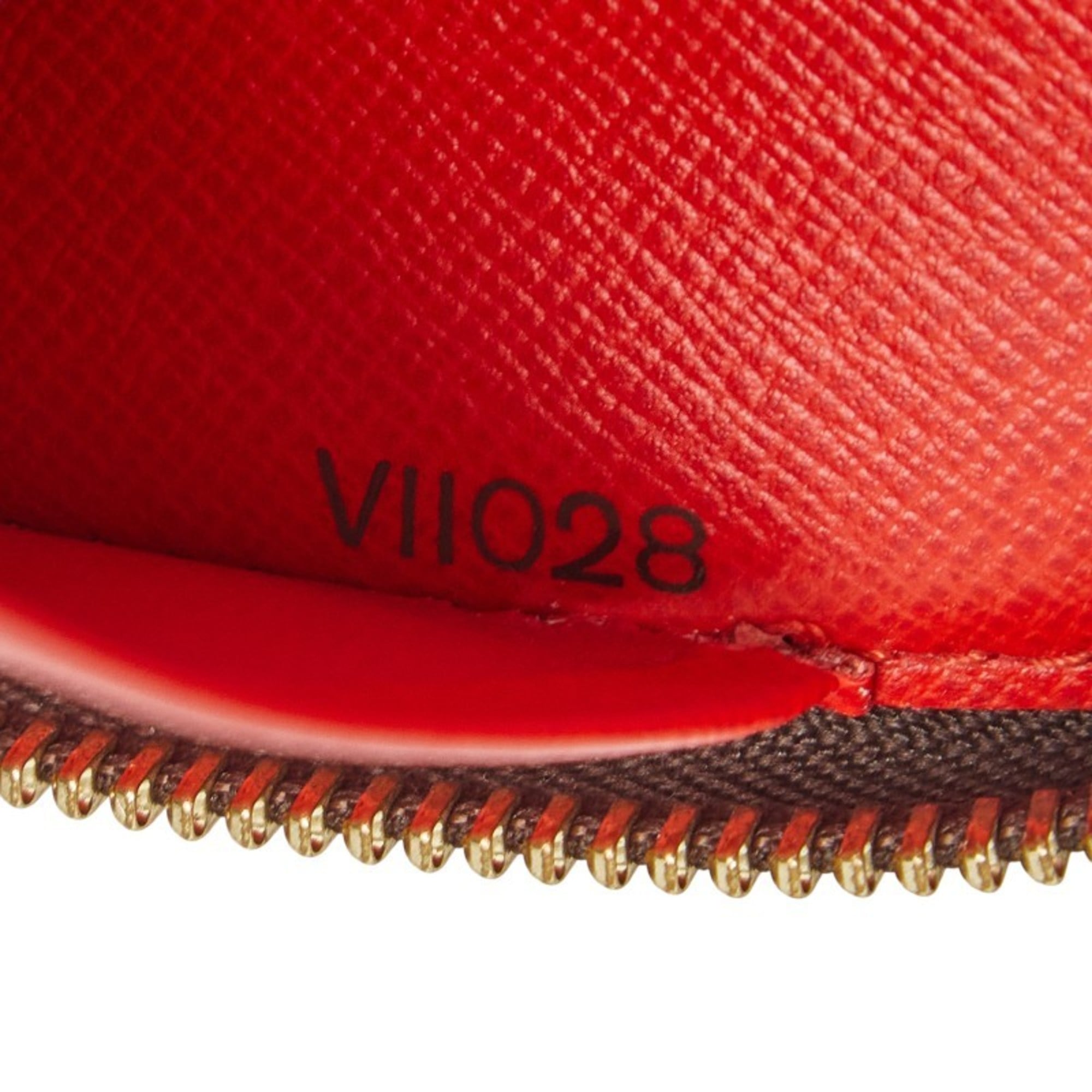 Louis Vuitton Brown Pvc Leather Long Wallet
