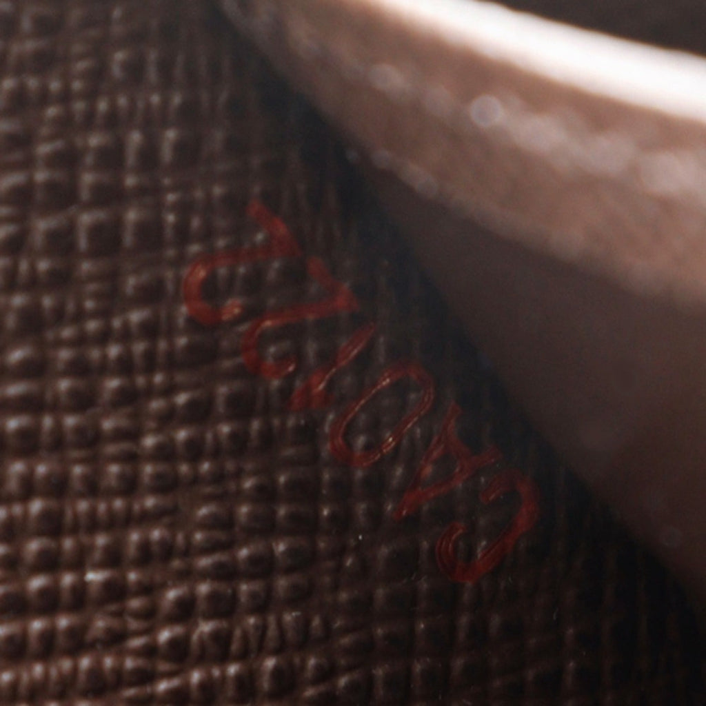 Louis Vuitton Brown Damier Canvas Long Wallet