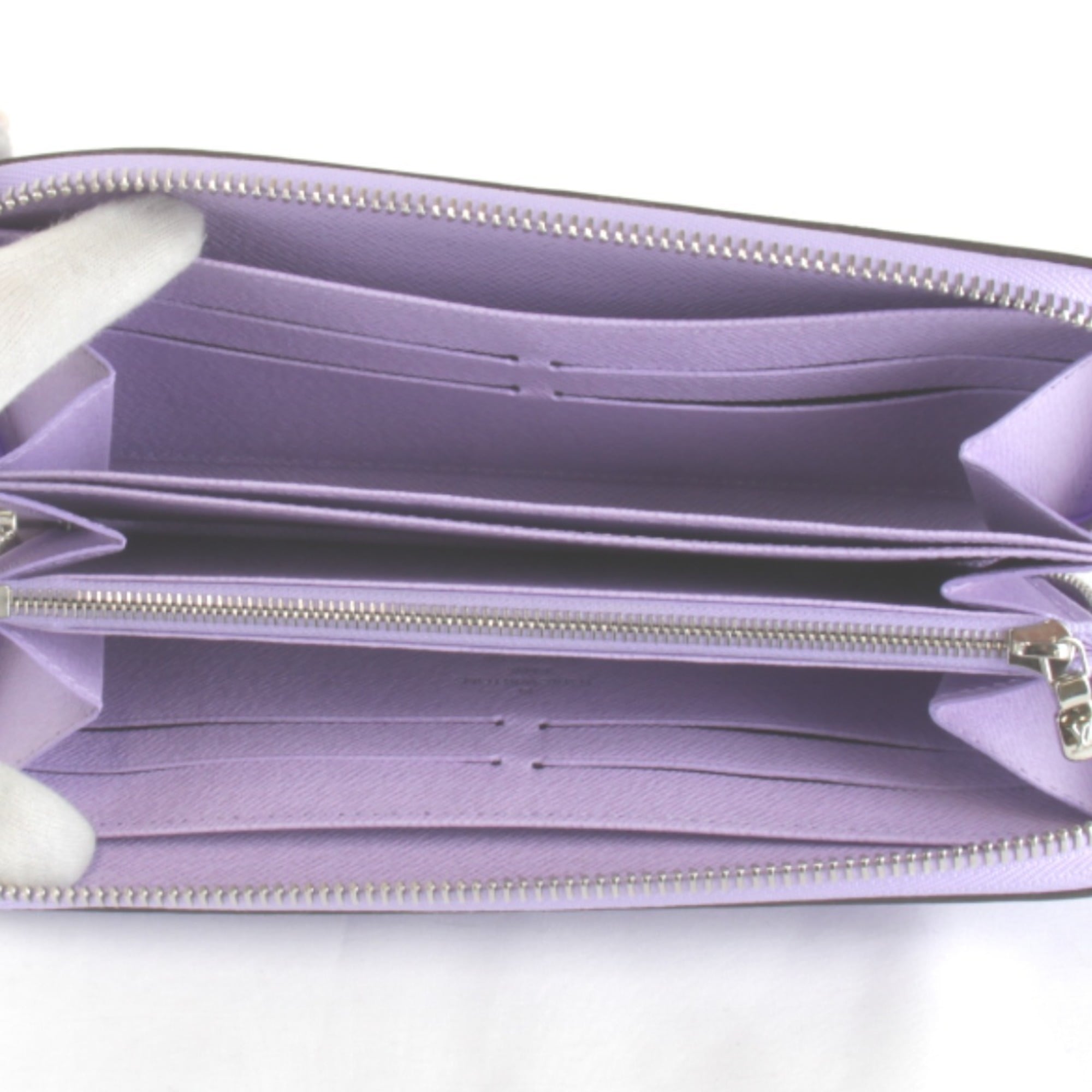 Louis Vuitton Purple Epi Leather Long Wallet