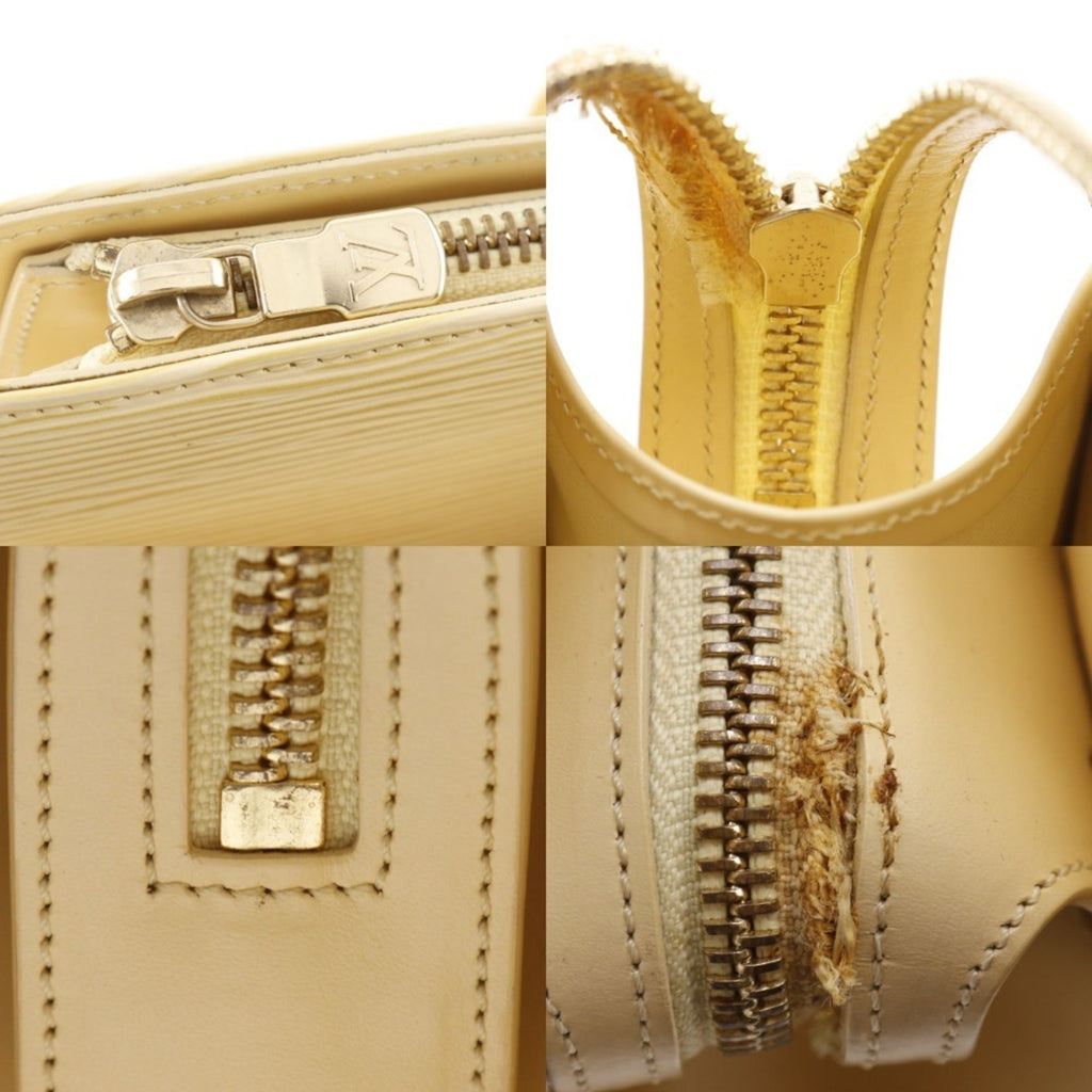 Louis Vuitton Cream Epi Leather Tote Bag