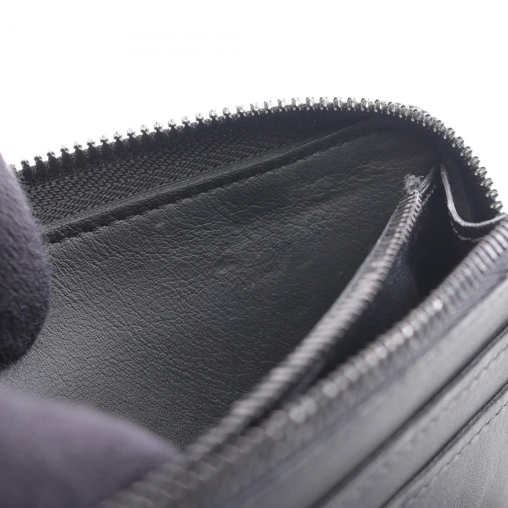 Louis Vuitton Black Noir Leather Long Wallet