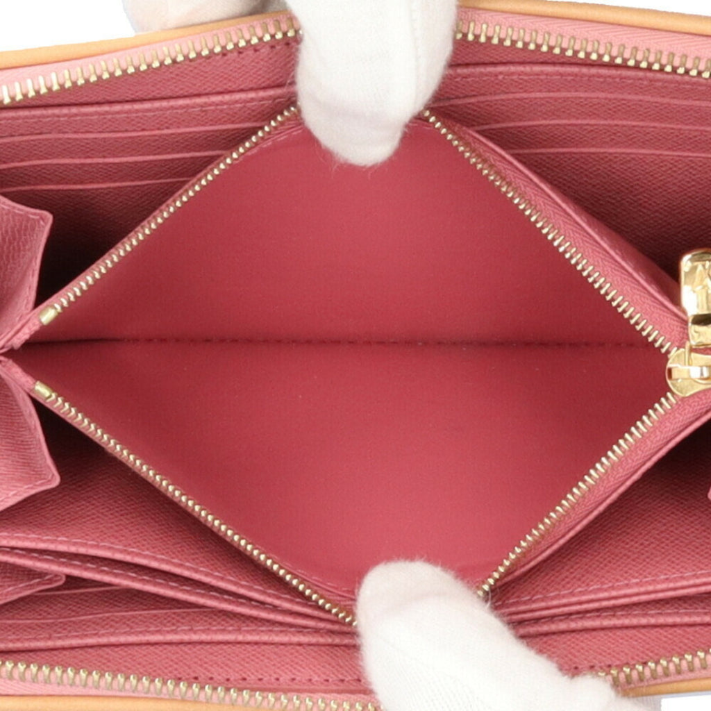 Louis Vuitton Pink Monogram Jacquard Denim Long Wallet