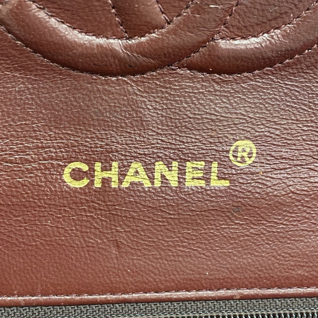 Chanel Black Leather Shoulder Bag