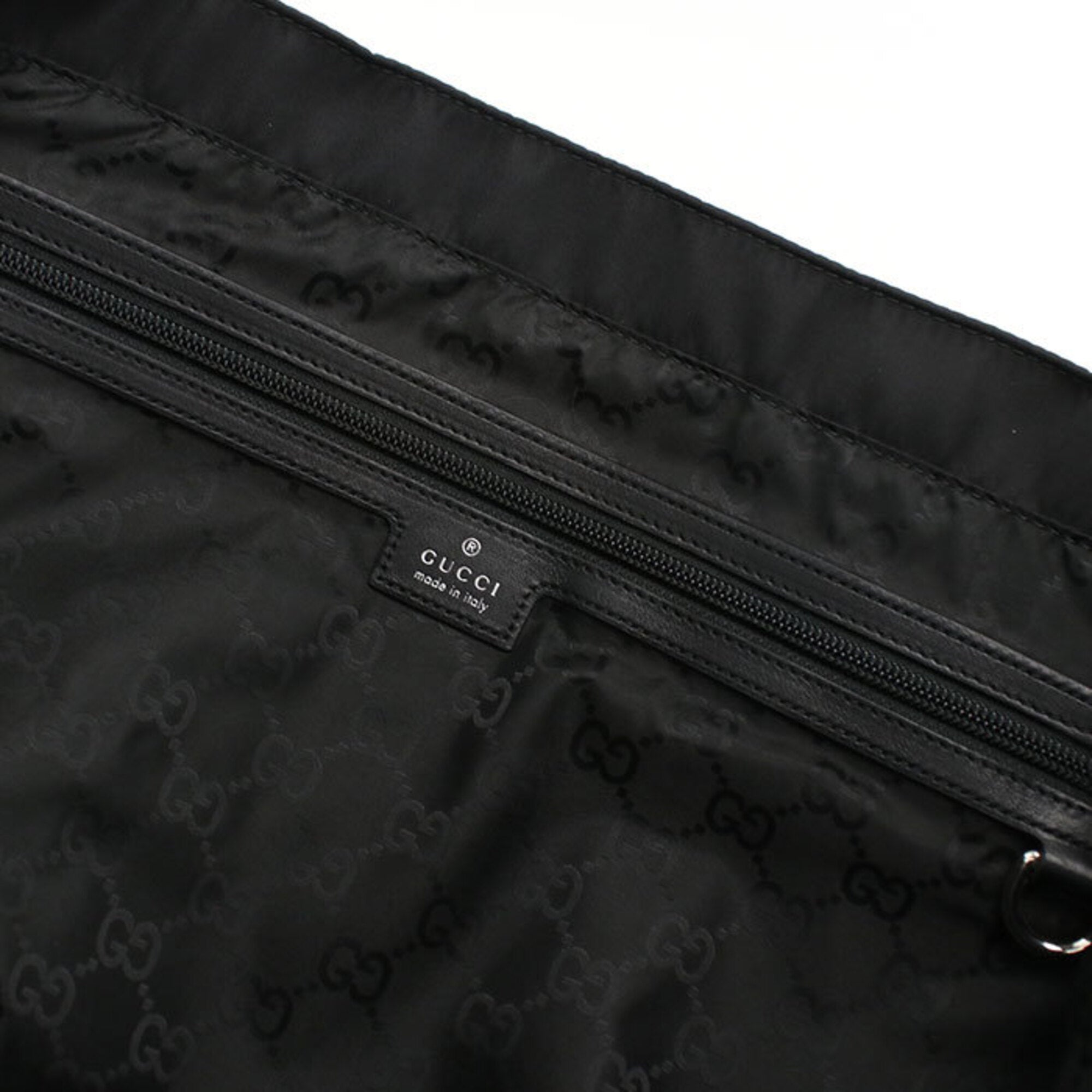 Gucci Black Nylon Tote Bag (Pre-Owned)