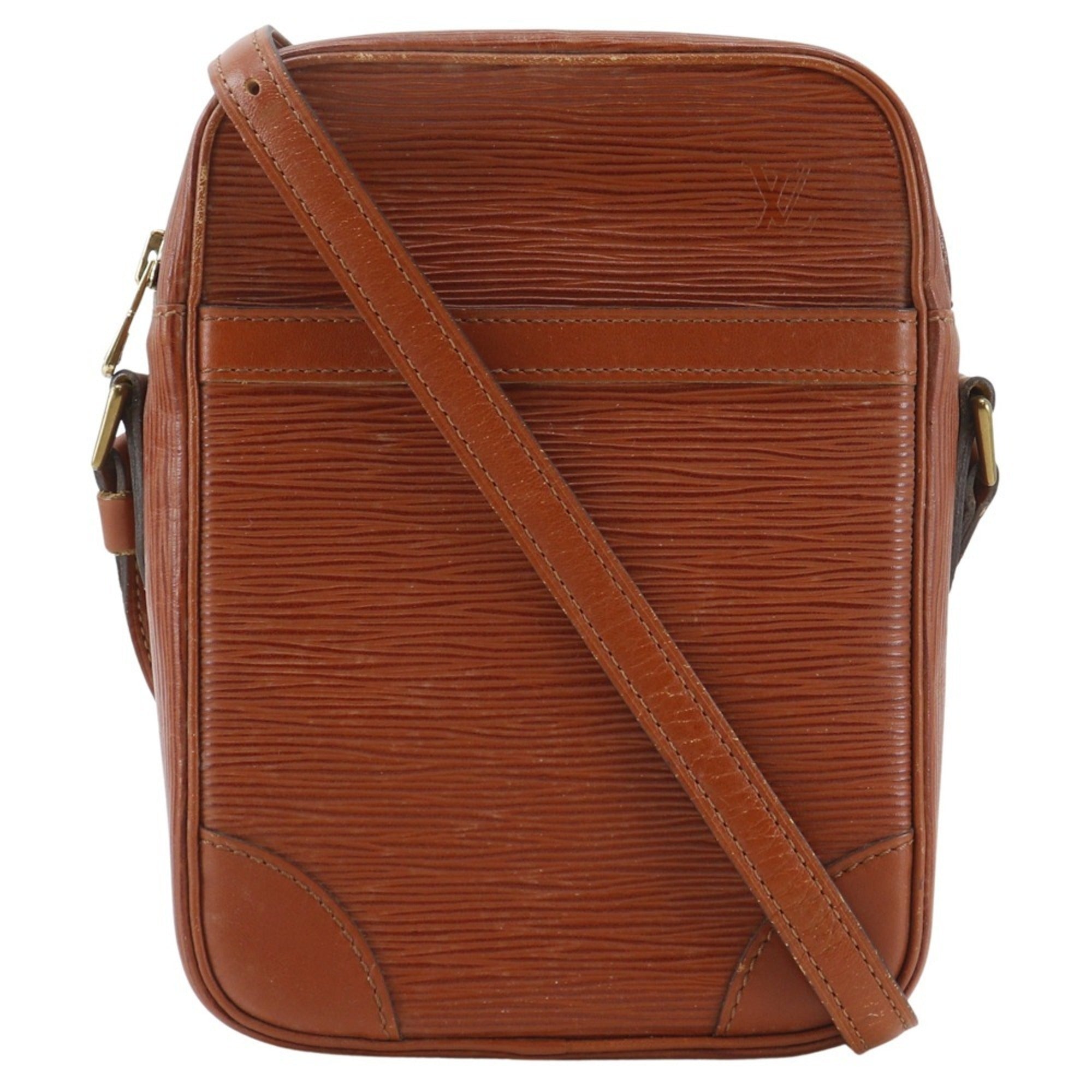 Louis Vuitton Brown Epi Leather Shoulder Bag