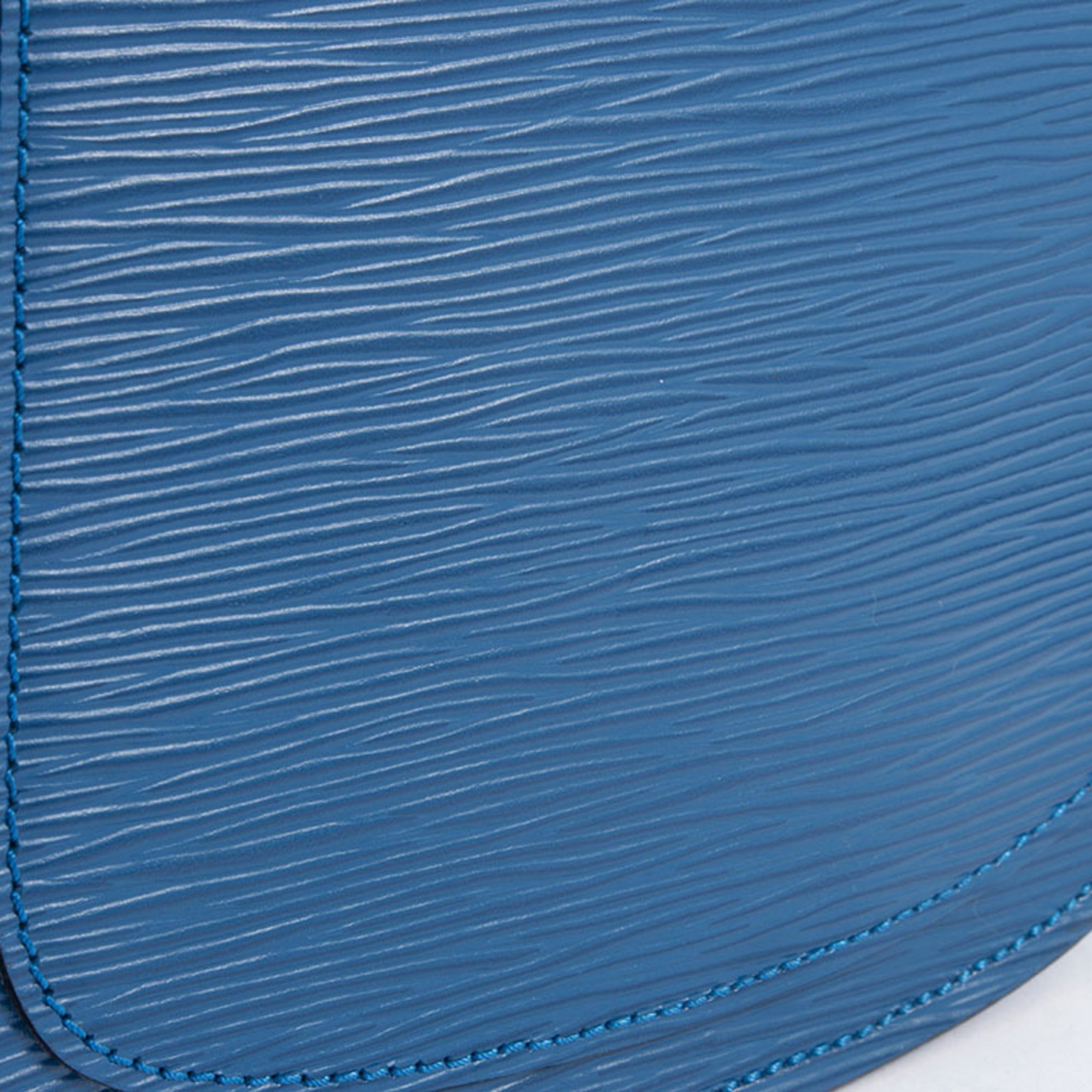 Louis Vuitton Toledo Blue Epi Leather Shoulder Bag