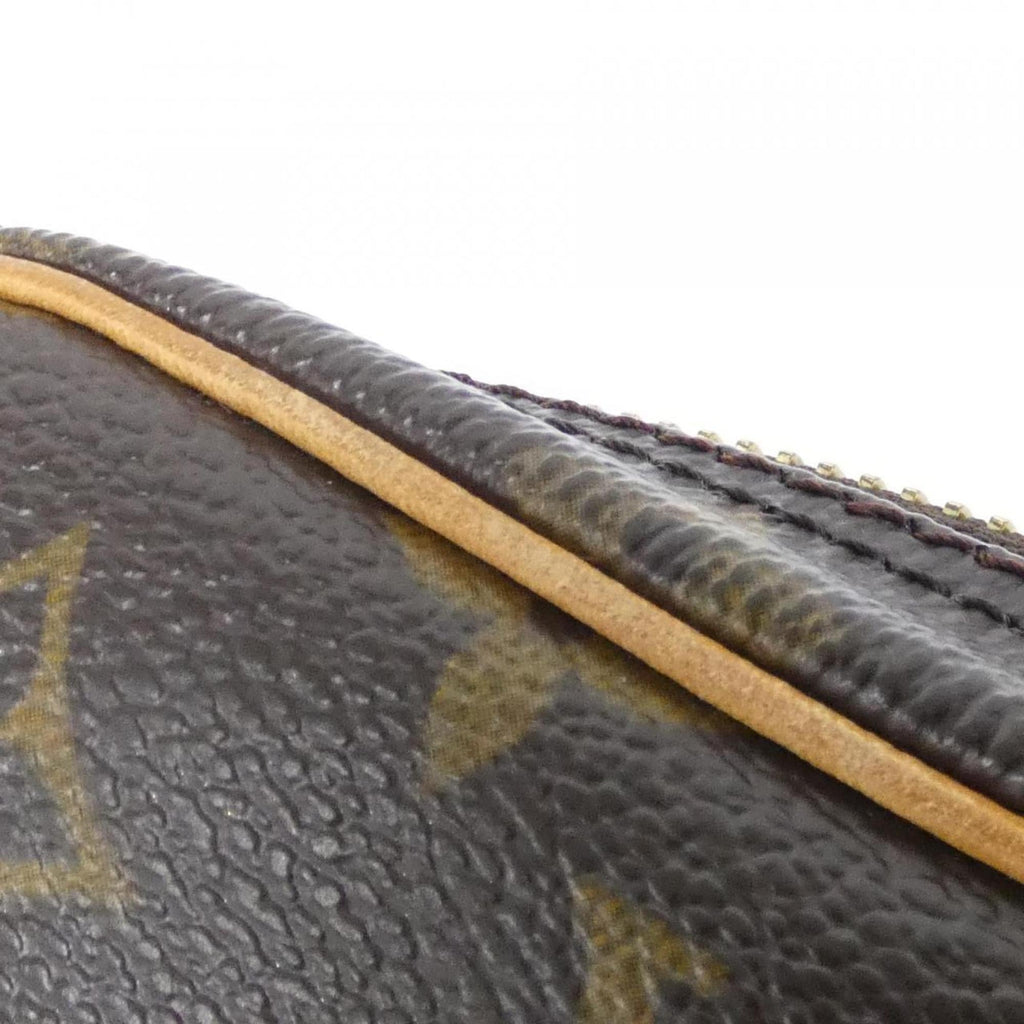 Louis Vuitton Brown Coated Canvas Shoulder Bag
