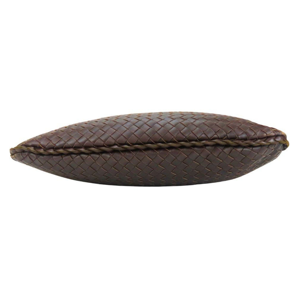 Bottega Veneta Intrecciato Brown Leather Shoulder Bag