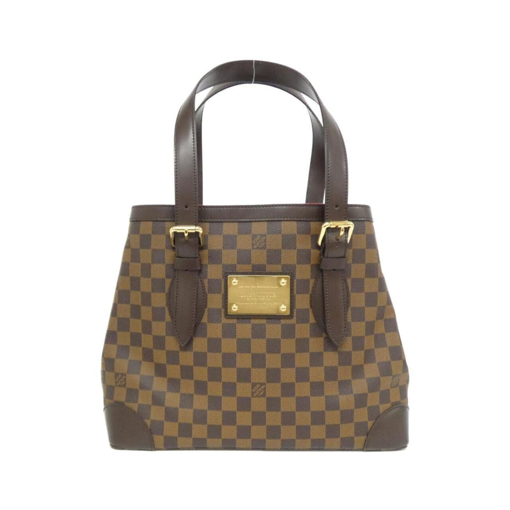 Louis Vuitton Brown Coated Canvas Handbag