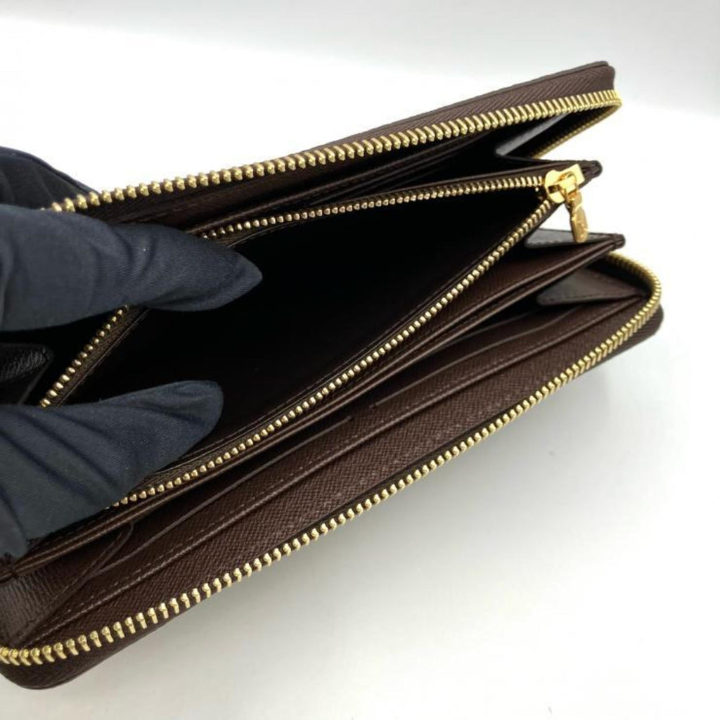 Louis Vuitton Brown Damier Canvas Damier Canvas Long Wallet
