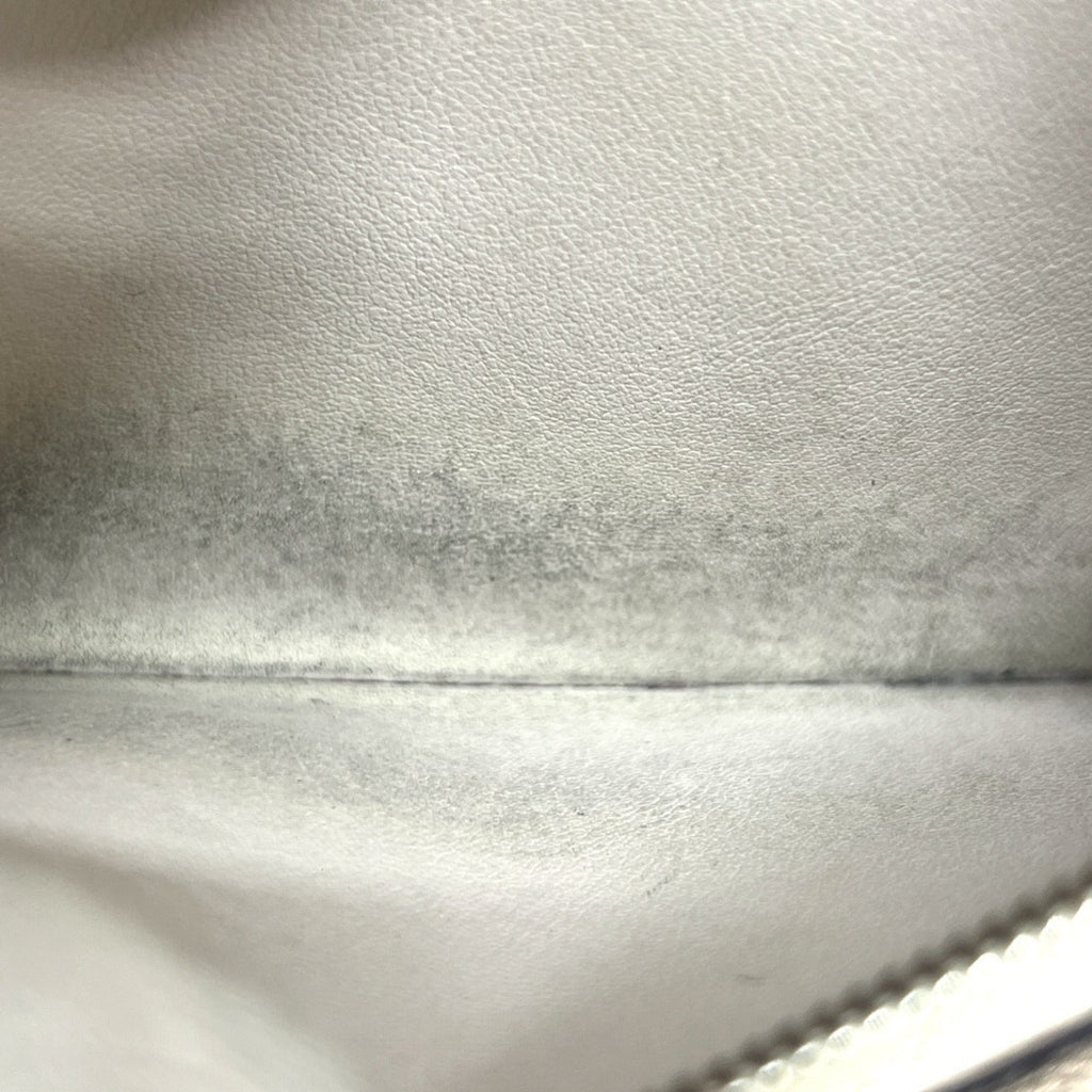 Louis Vuitton White Leather Long Wallet