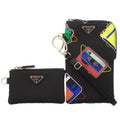 Prada Black Nylon Pouch Shoulder Bag