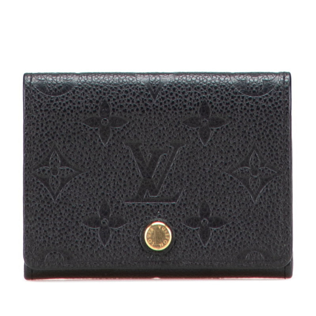 Louis Vuitton Black Noir Leather Wallet