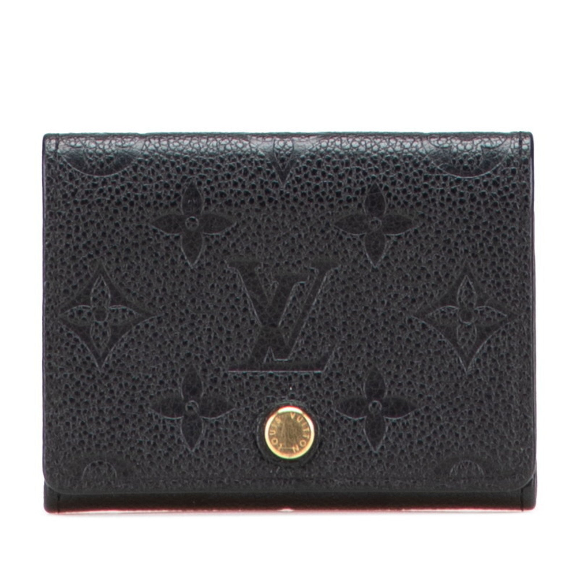 Louis Vuitton Black Noir Leather Wallet