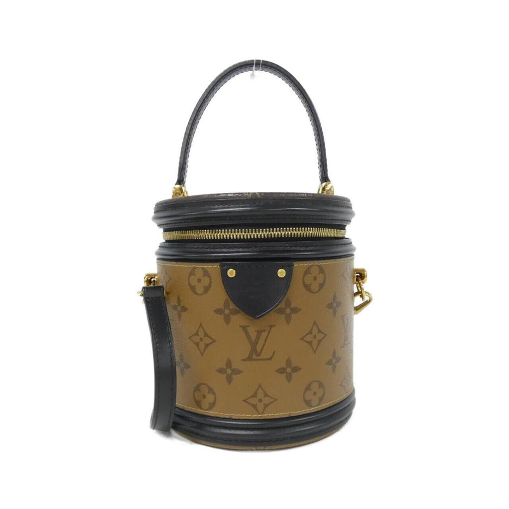 Louis Vuitton Brown Coated Canvas Handbag