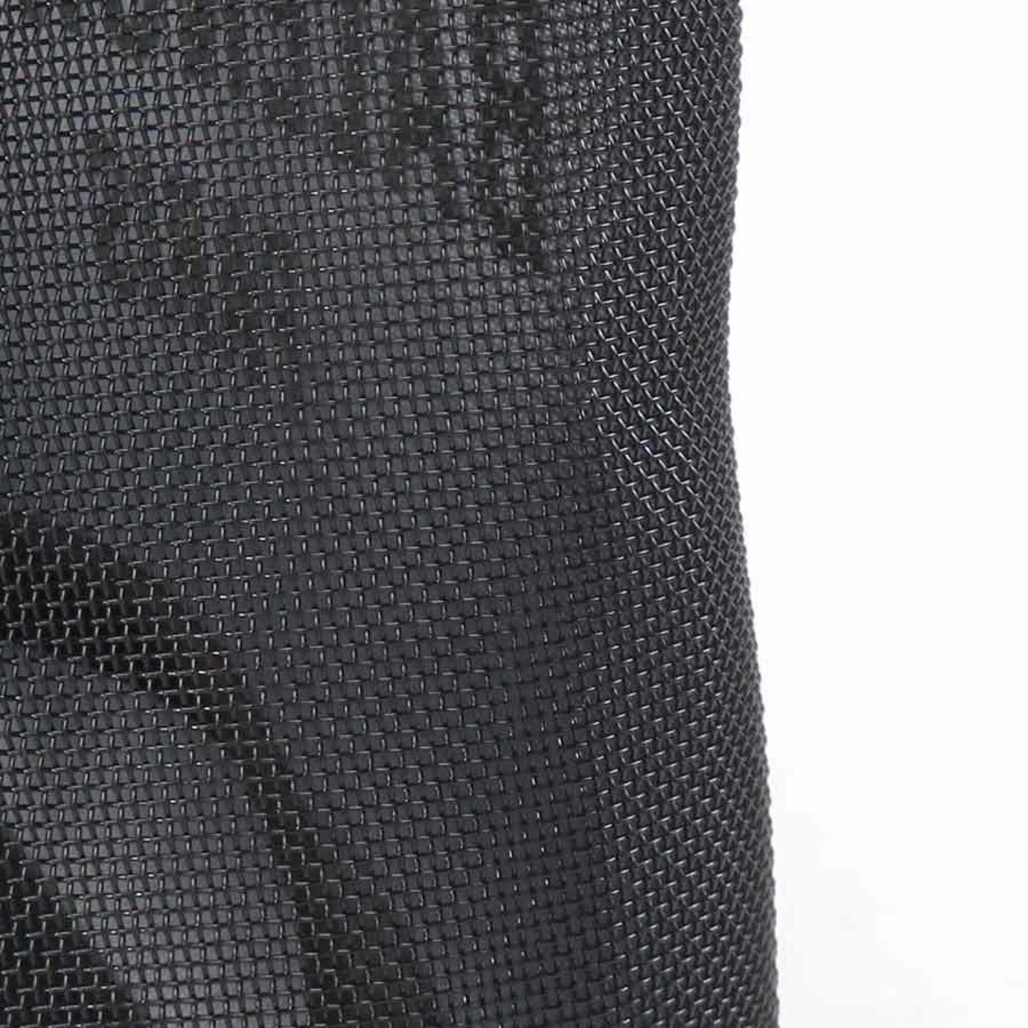 Balenciaga Black Leather Mesh Handbag Tote