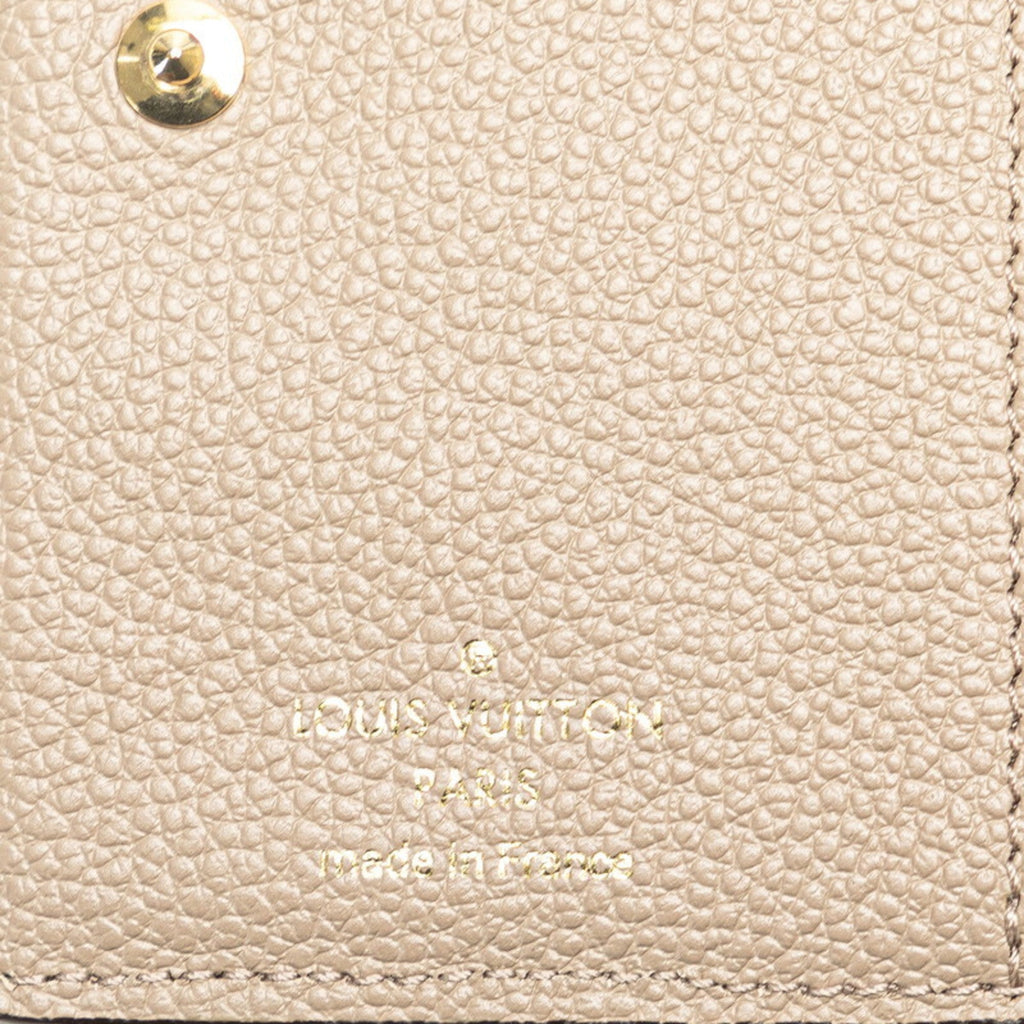Louis Vuitton Beige Tourterelle Leather Wallet