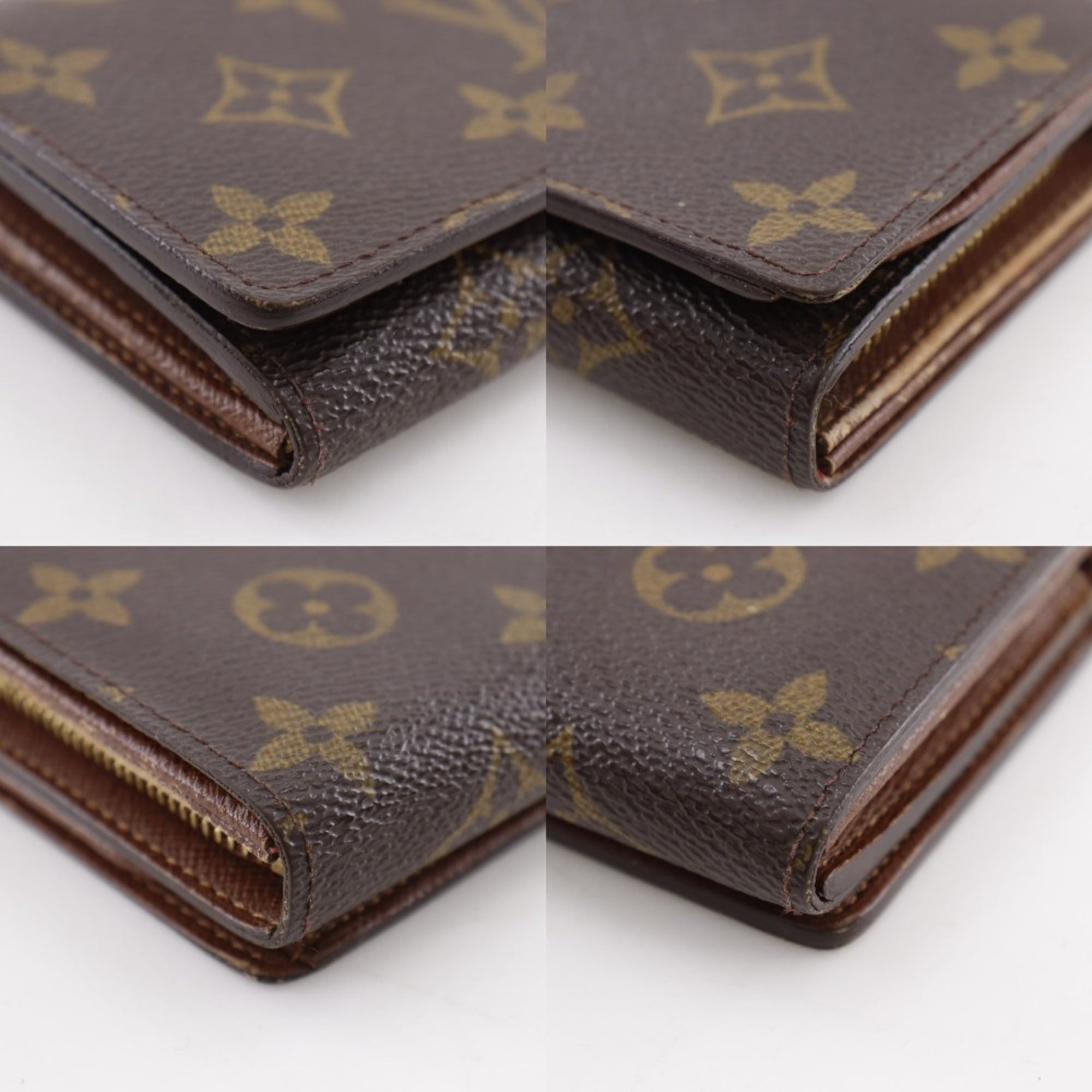 Louis Vuitton Brown Monogram Canvas Wallet