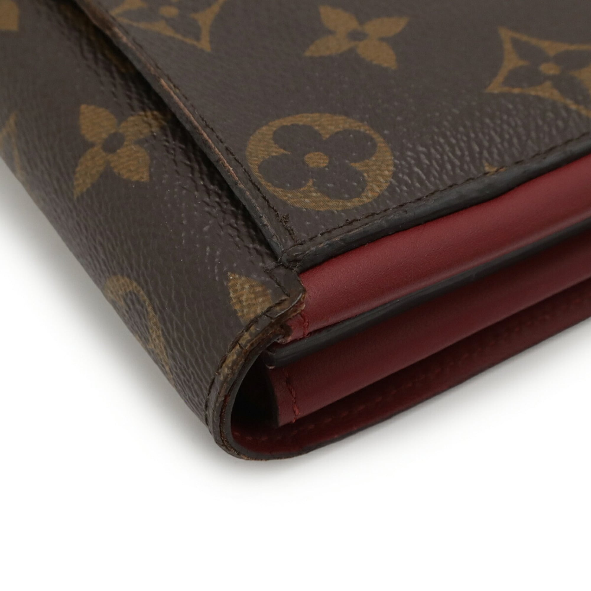 Louis Vuitton Monogram Fuchsia Monogram Long Wallet