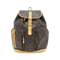 Louis Vuitton Marron Coated Canvas Backpack