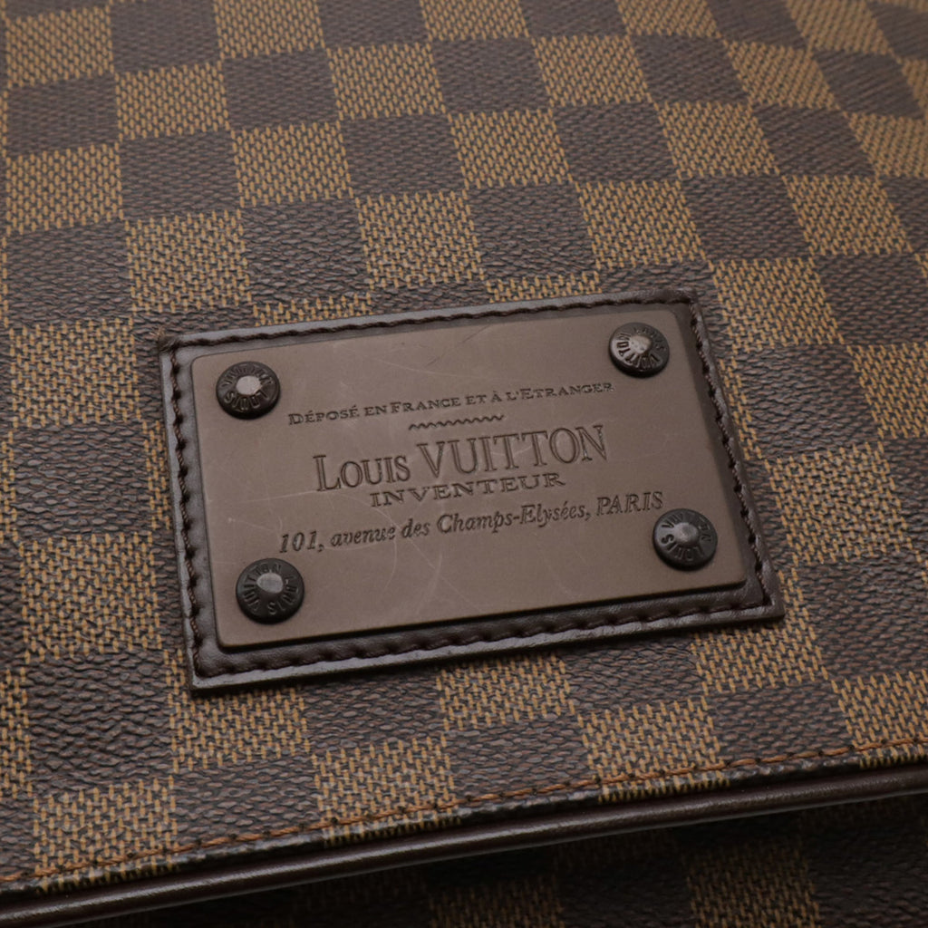 Louis Vuitton Brown Damier Canvas Pvc Shoulder Bag