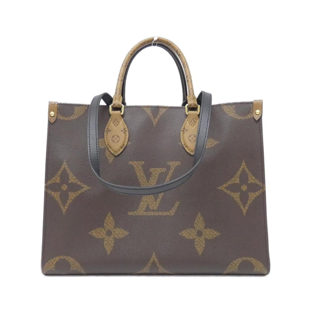 Louis Vuitton Marron Coated Canvas Handbag