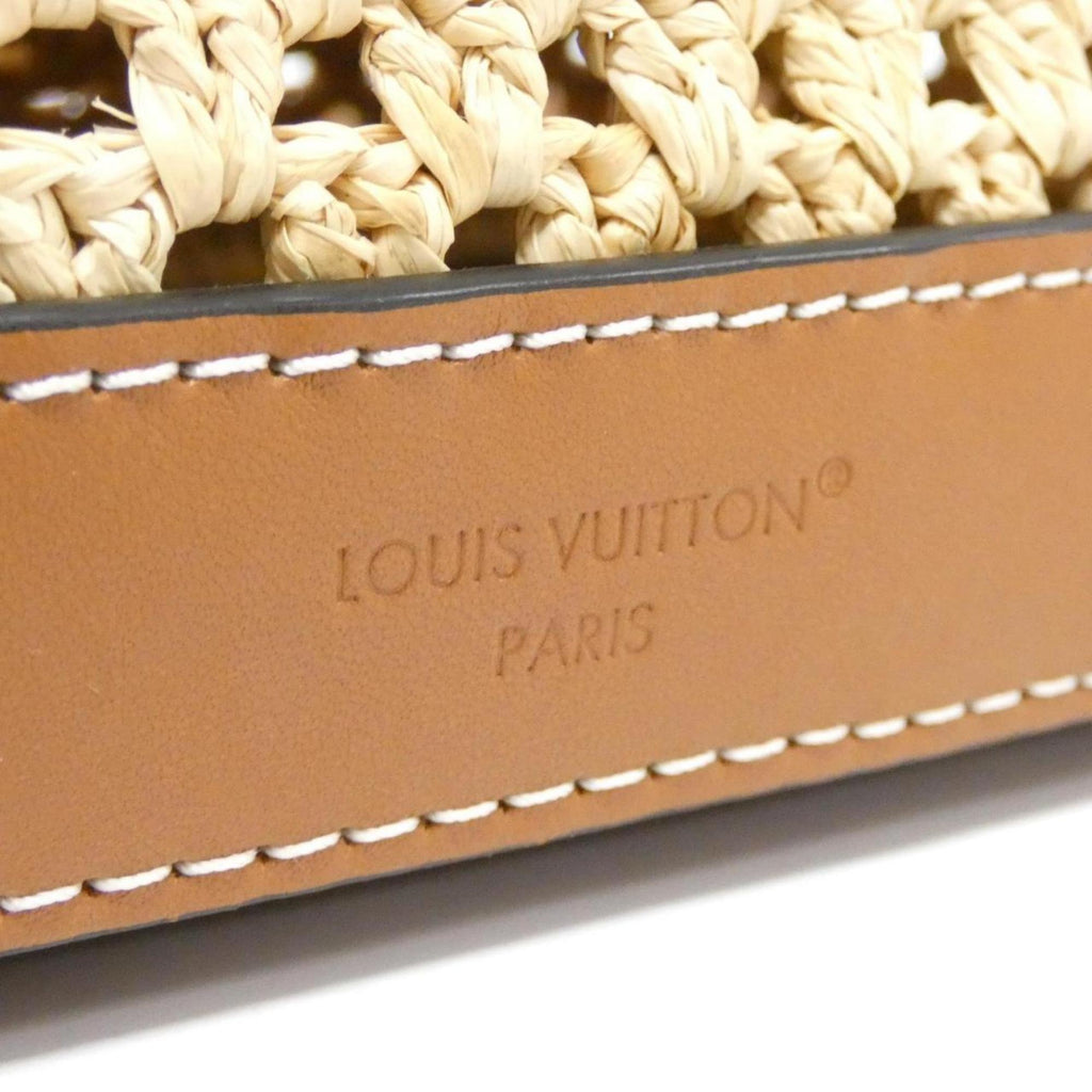 Louis Vuitton Natural Raffia Shoulder Bag